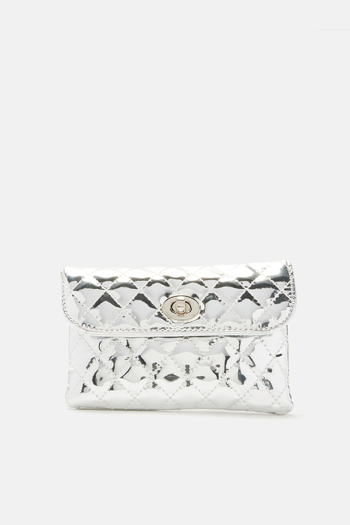Never A Basic Gal Belt Bag - Silver — Prateado