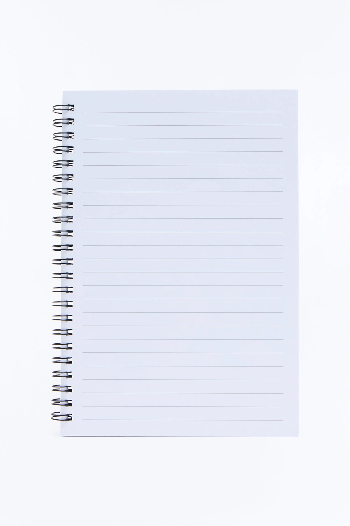 Crap I'll Forget Spiral Notebook - Black/White — Preto/Branco