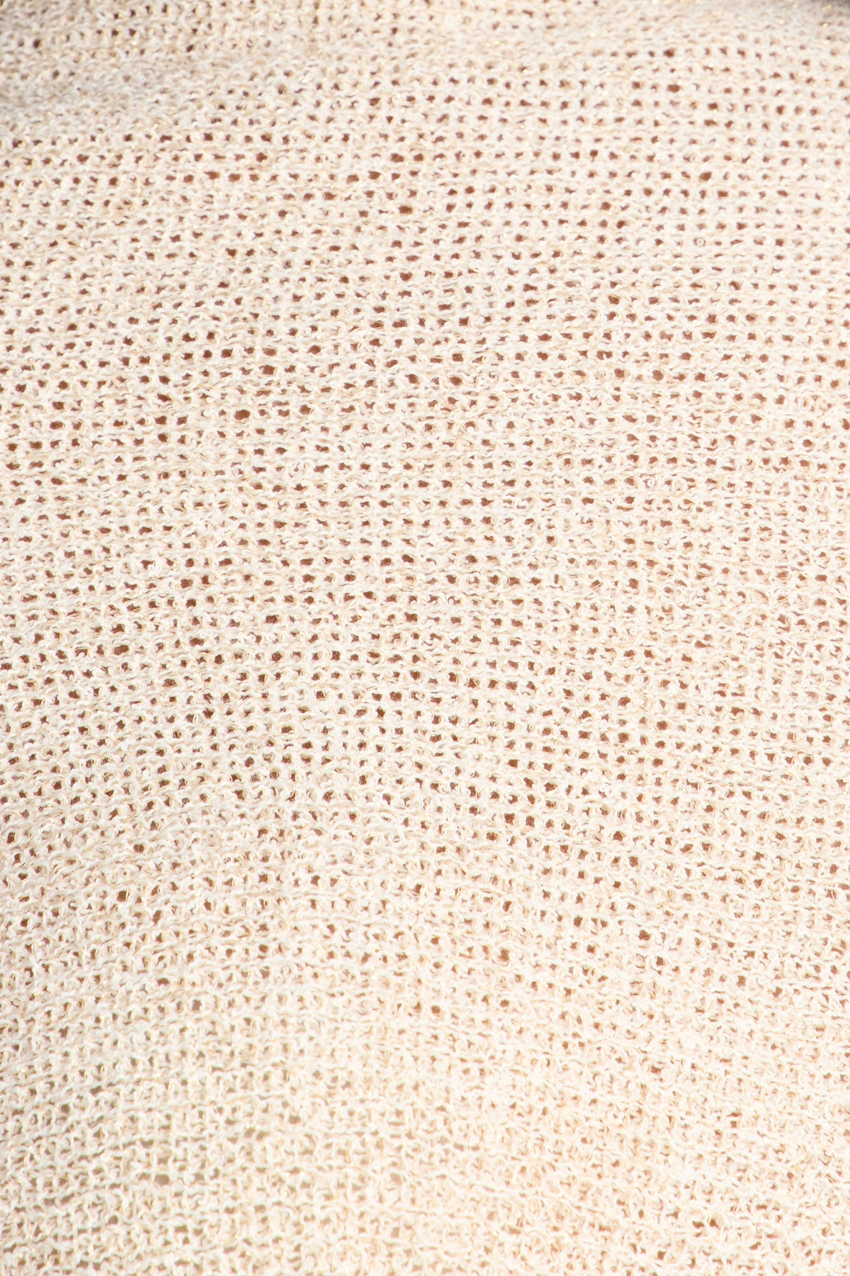 Sunkissed Mesh Poncho - Ivory — Marfim