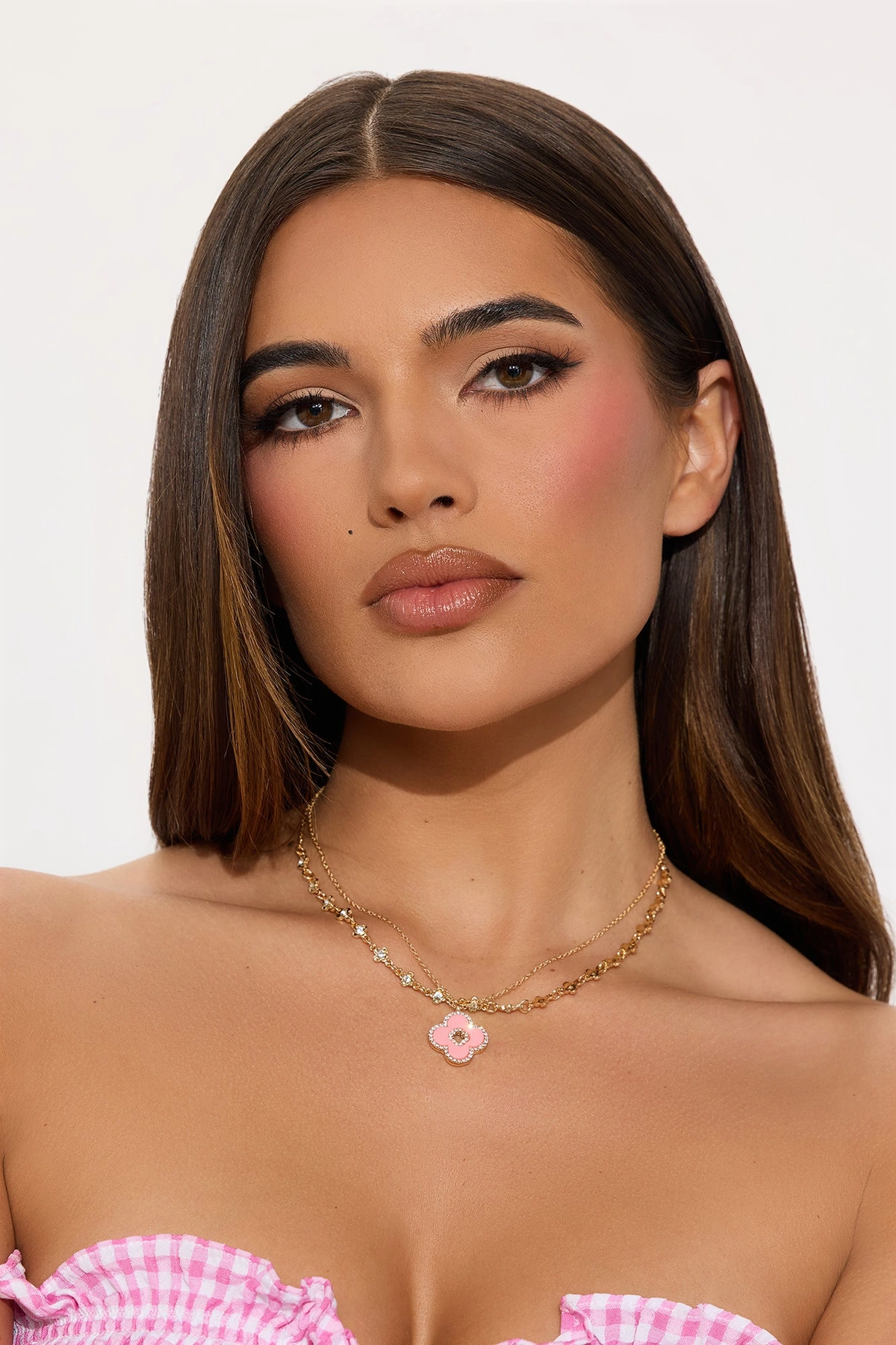 Tami Twinkle Necklace - Pink — Rosa