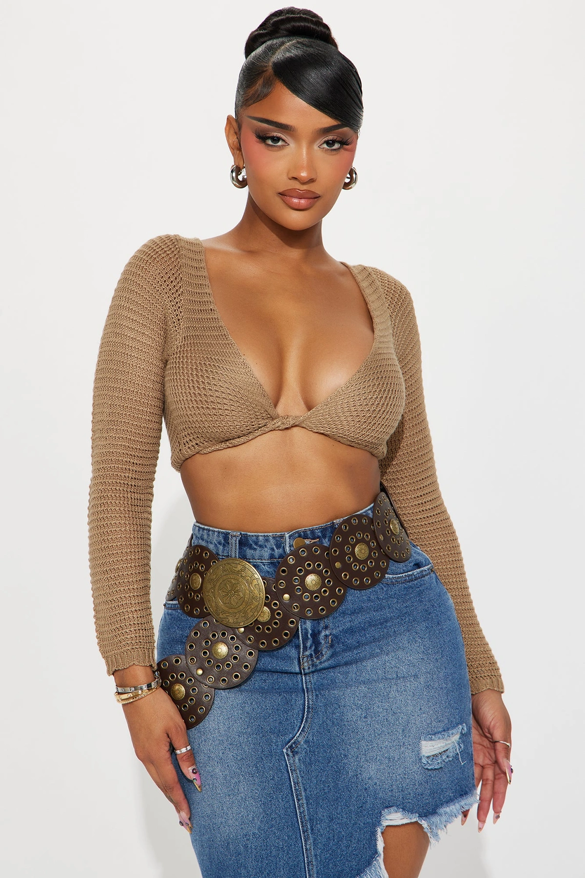 Boho Babe Belt - Brown — Castanho