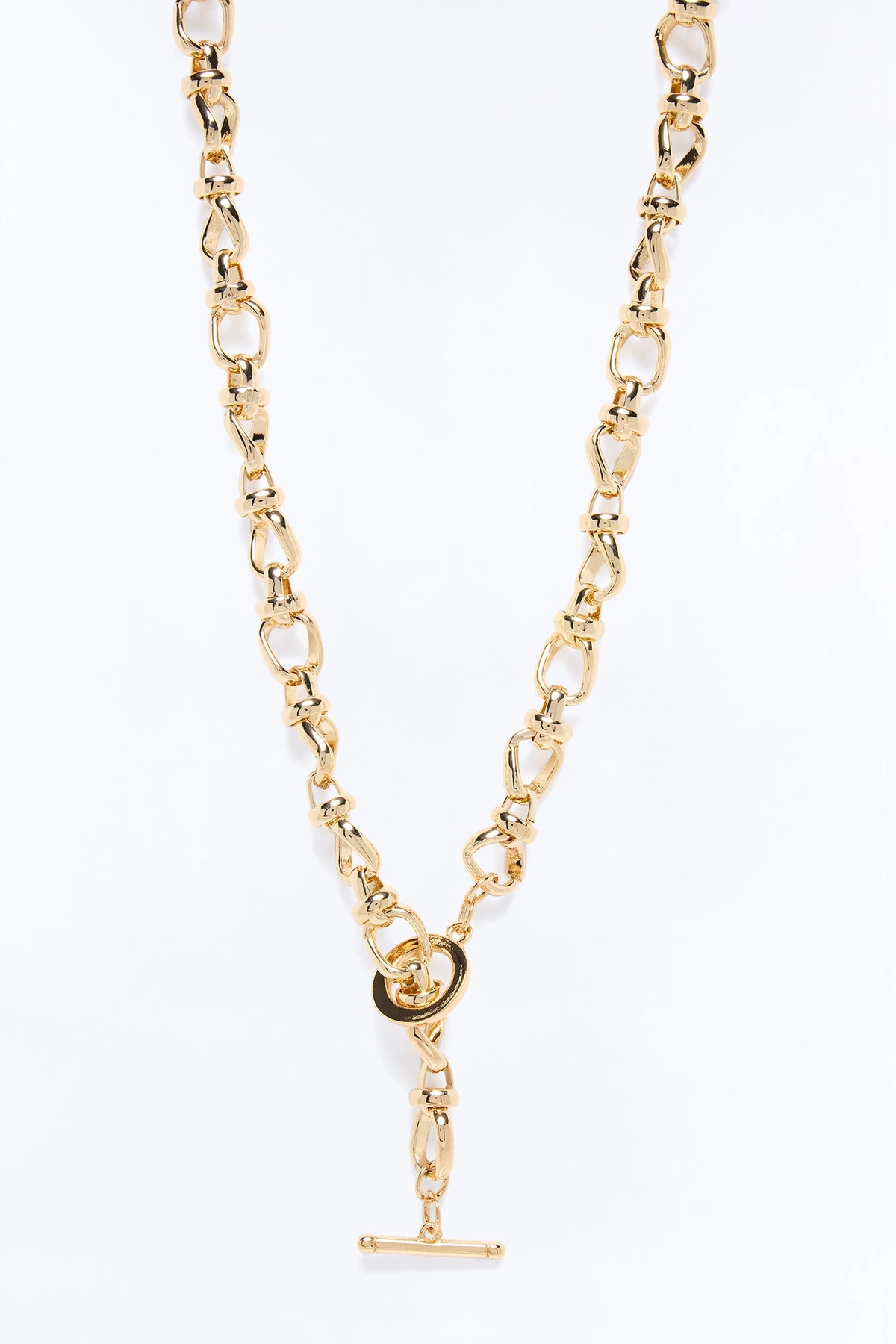 Elyana Lariat Necklace - Gold — Dourado