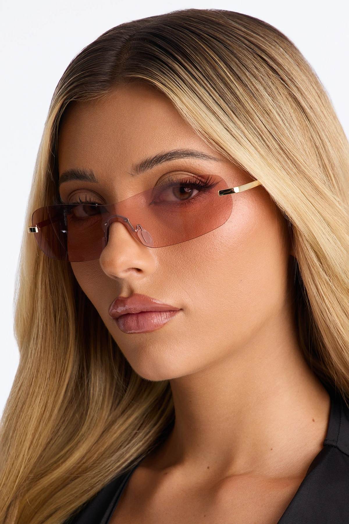 Baddie In Da Club Sunglasses - Pink — Rosa