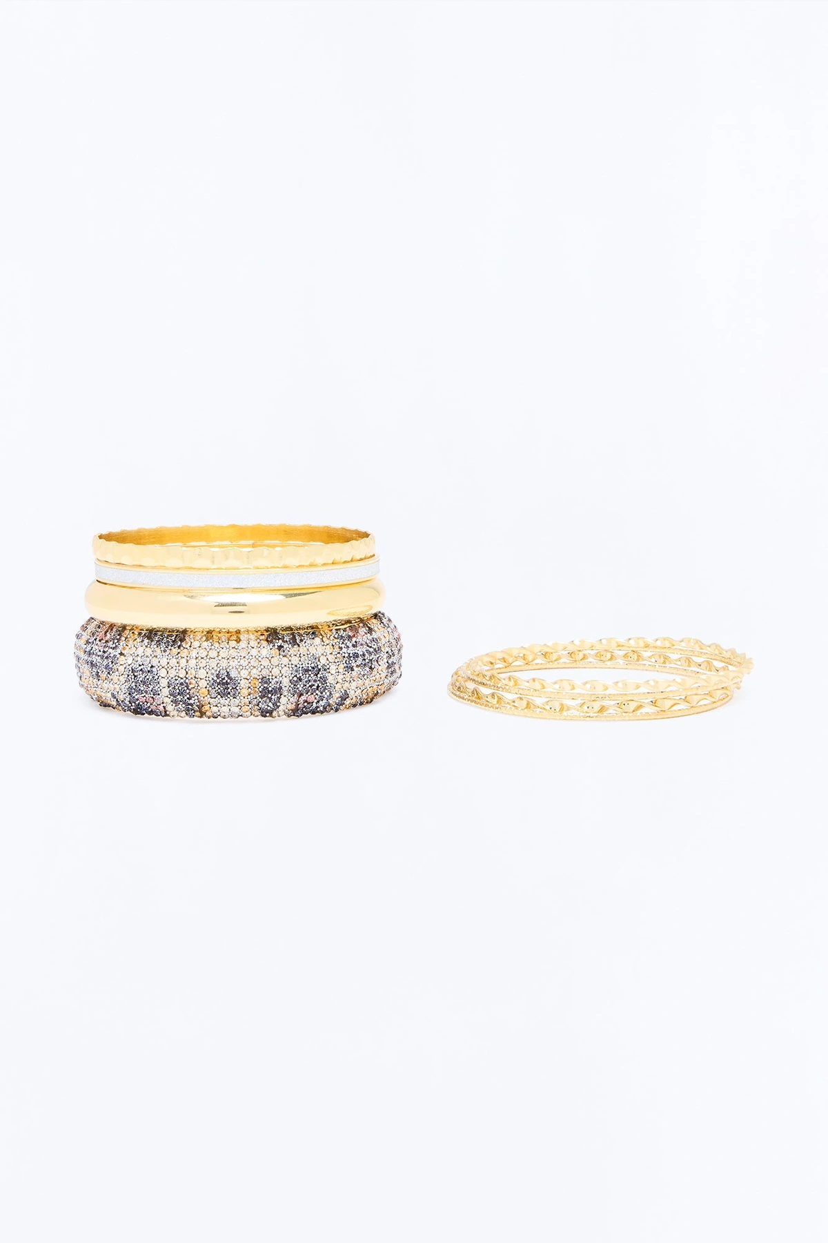 Wild Things 8 Piece Bracelet Set - Gold/combo — Dourado/combinação