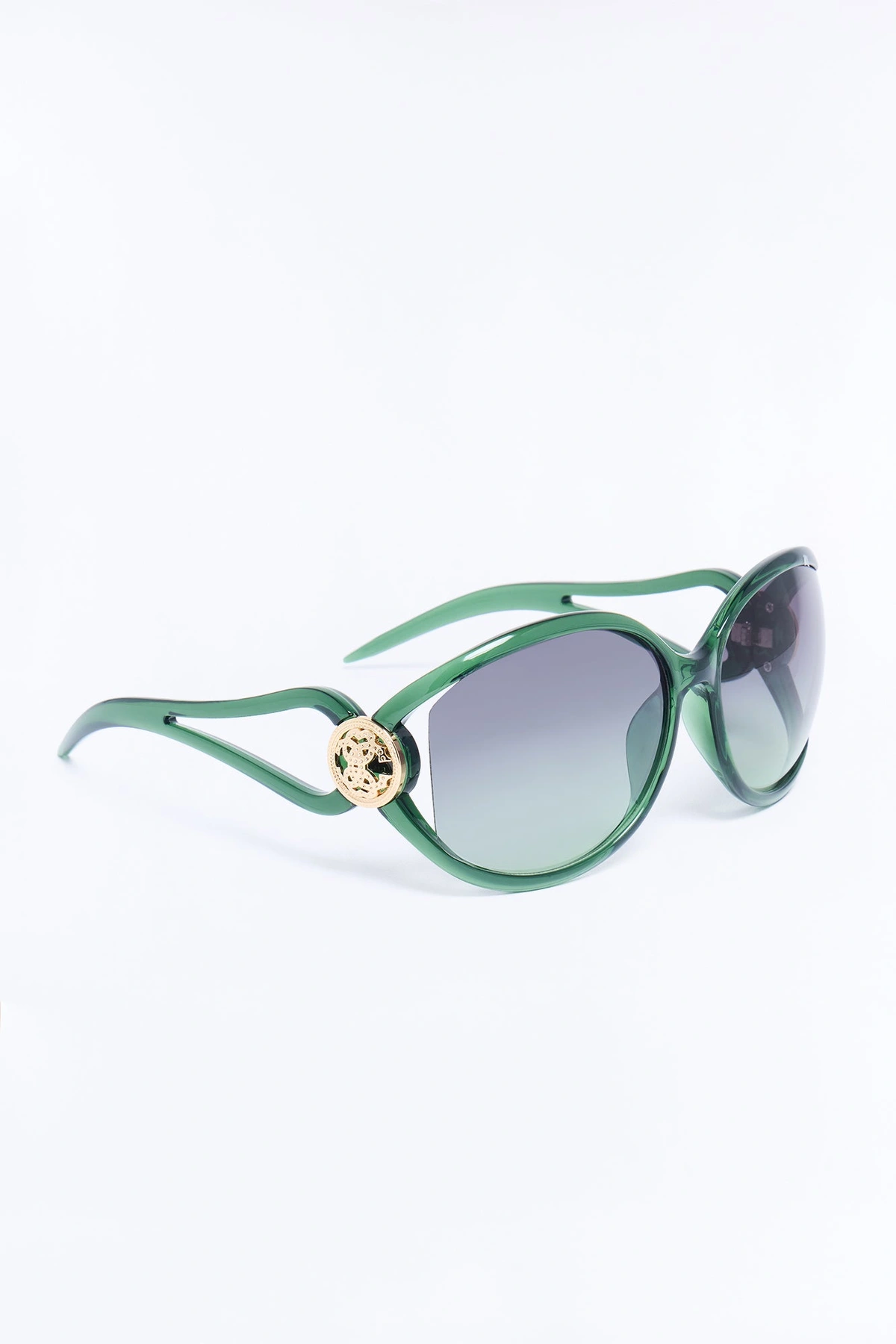 La Belle Vie Sunglasses - Green — Verde