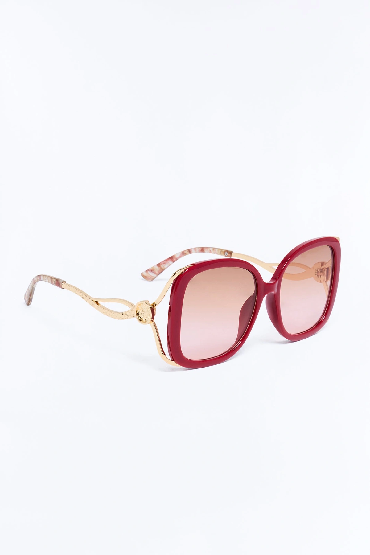 Boss Mentality Sunglasses - Burgundy — Bordô