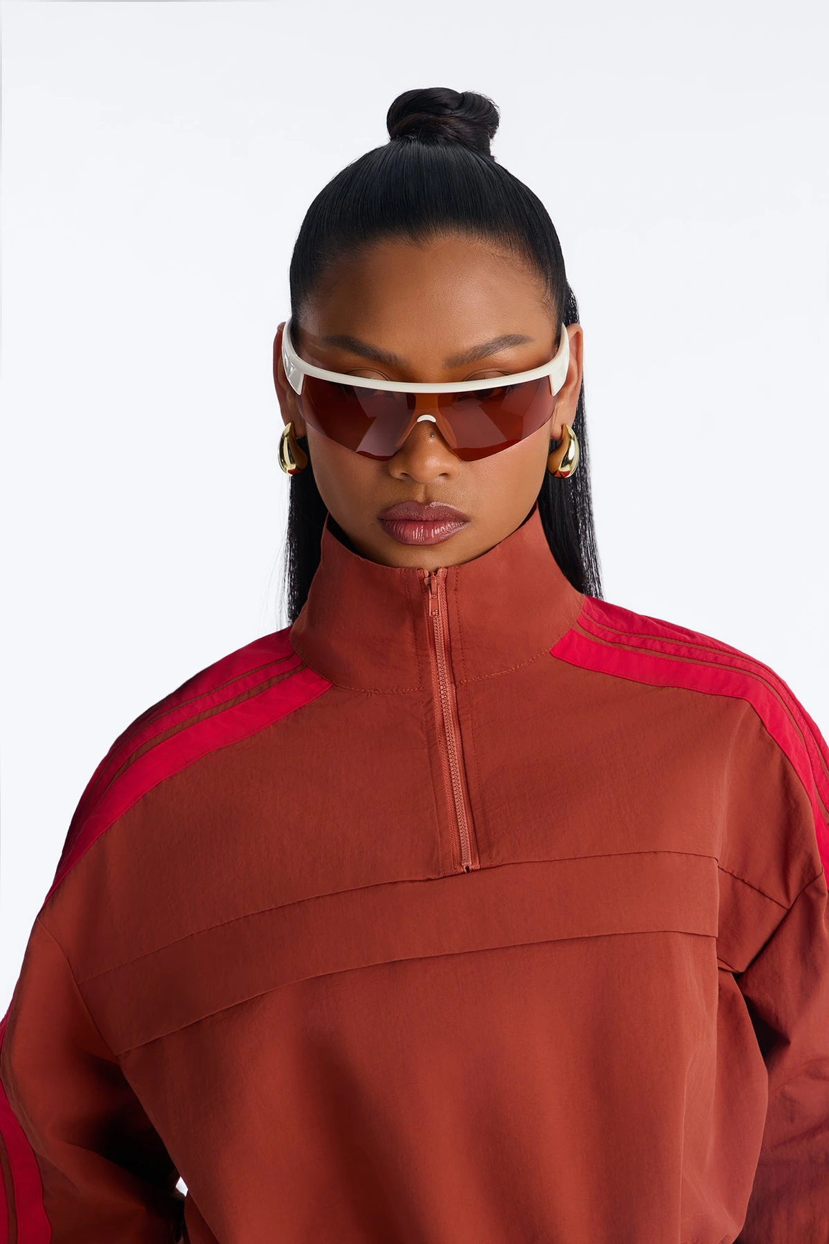 Rebel Beam Sunglasses - Ivory — Marfim