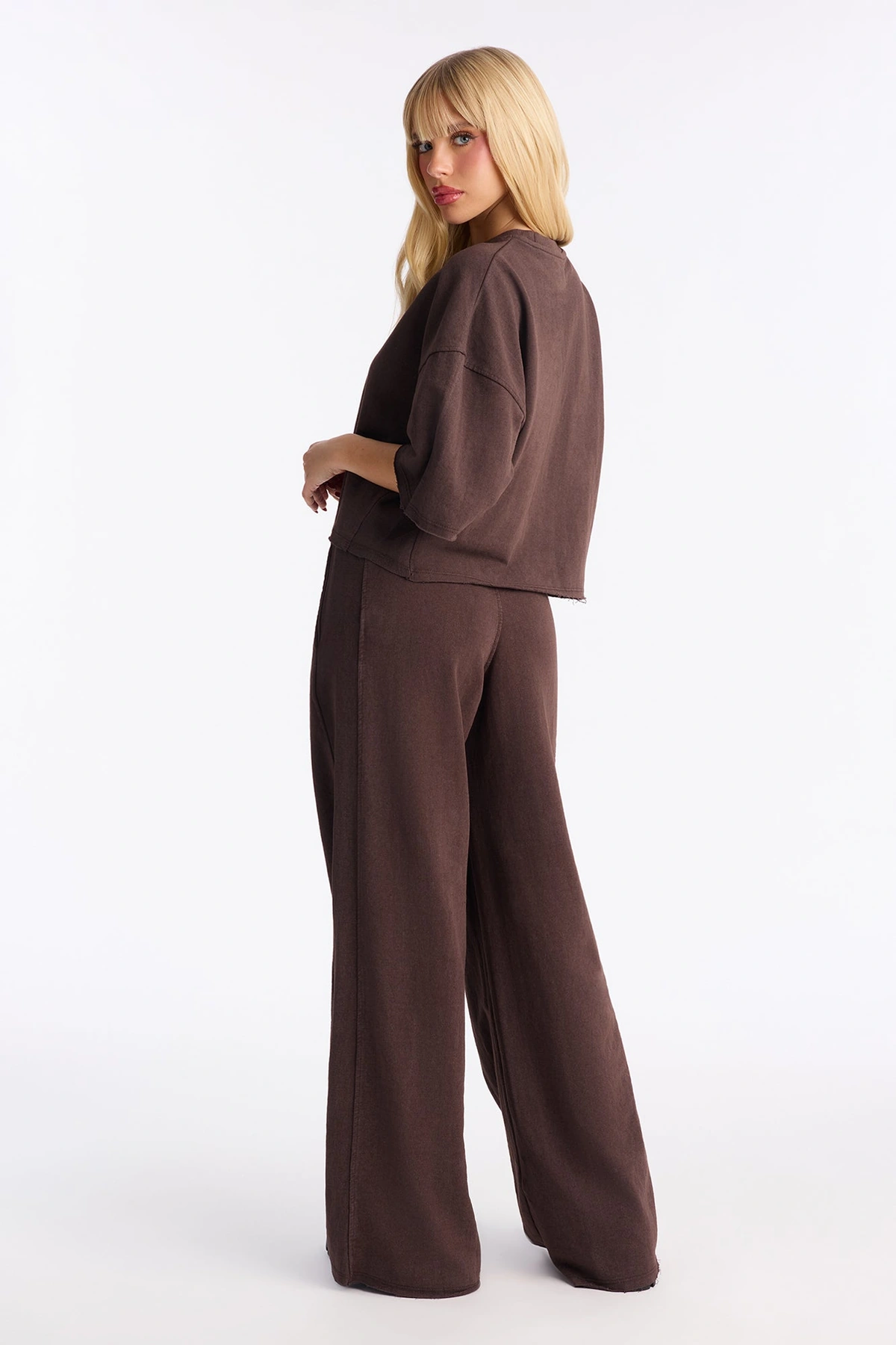 Strollin' Around Pant Set - Chocolate — Chocolate