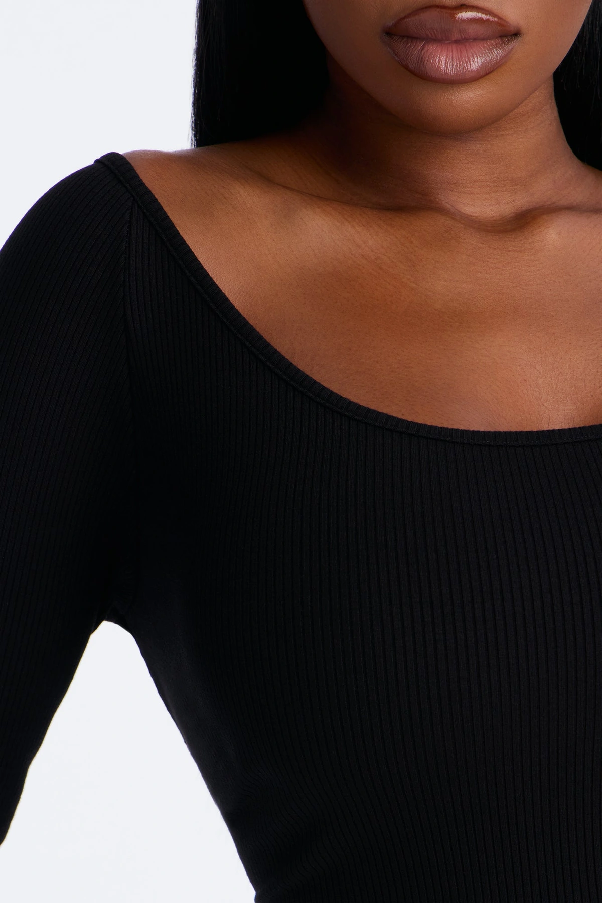 Jada Snatched Skinny Jumpsuit - Black — Preto