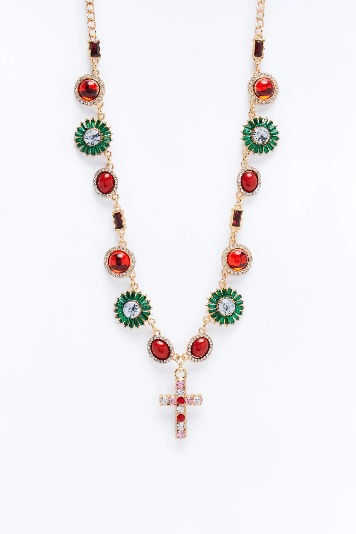 Happiness Found Necklace - Multi Color — Multicolor