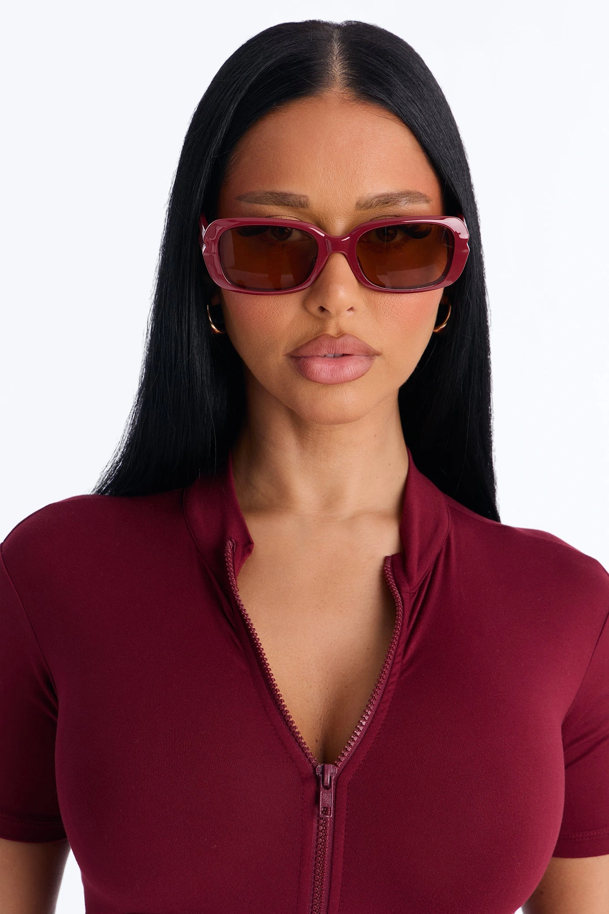 Where I Am Sunglasses - Red — Vermelho