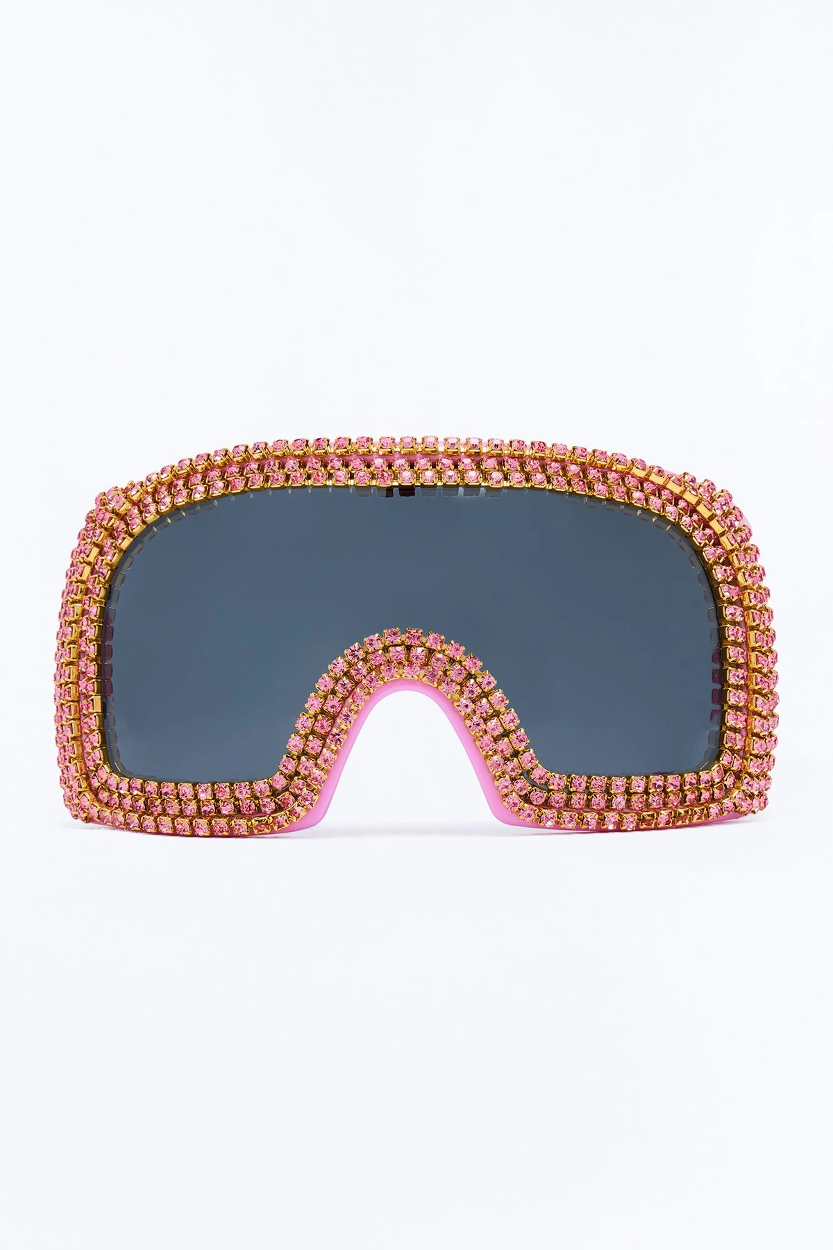 Solar Flare Shield Sunglasses - Pink — Rosa
