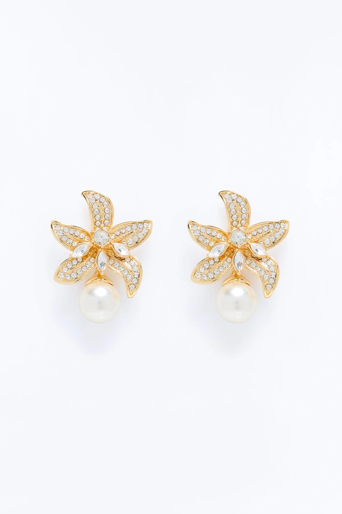 Island Dreams Drop Earrings - Gold — Dourado