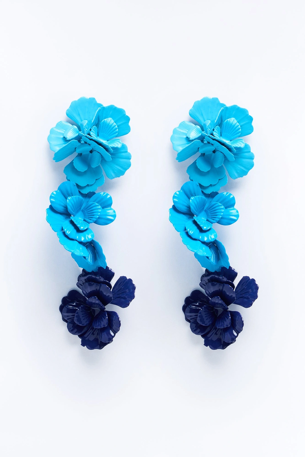 Fresh Take Drop Earrings - Blue/combo — Azul/combinação