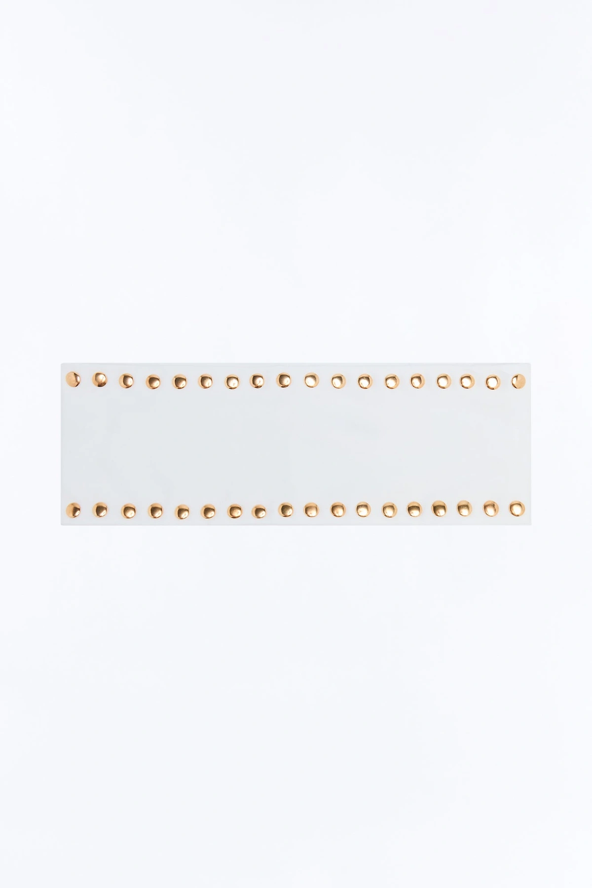 City Lights Studded Headband - Ivory — Marfim