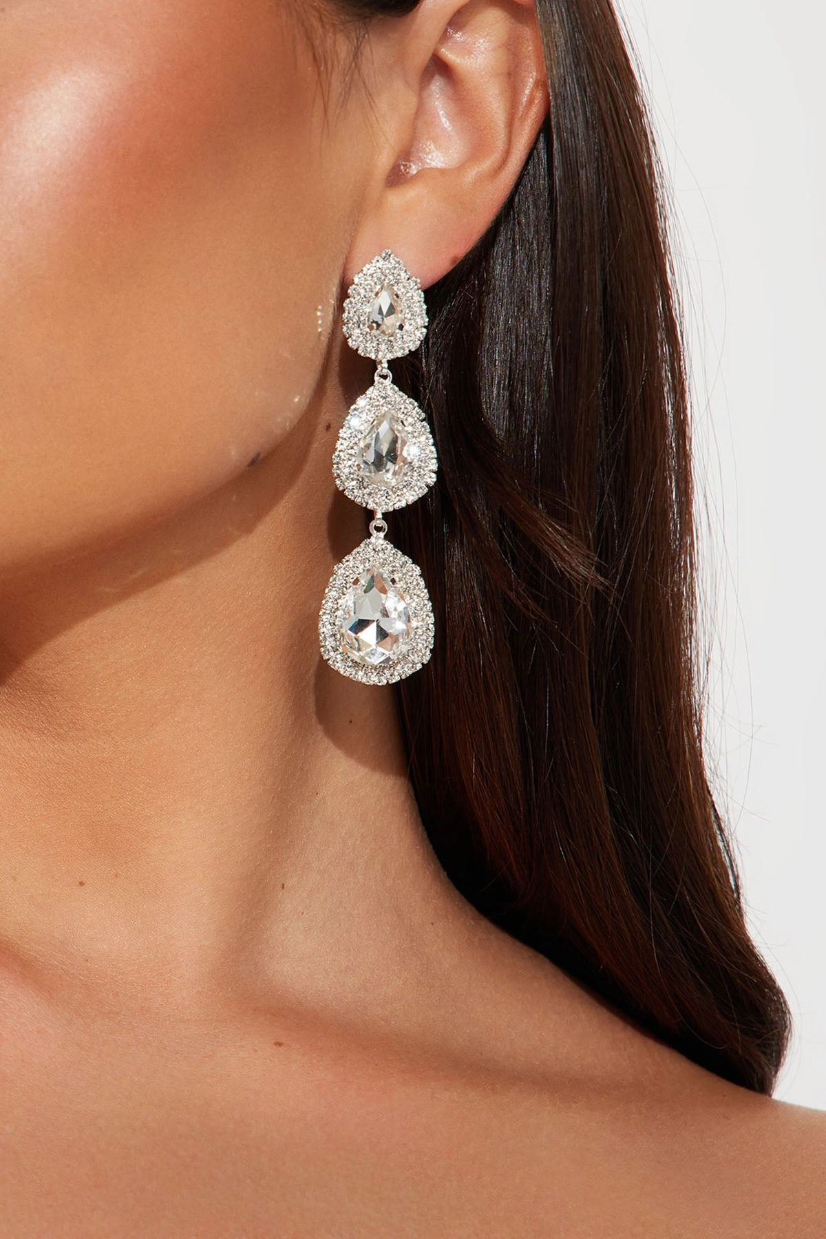 Give Me A Call Earrings - Silver — Prateado