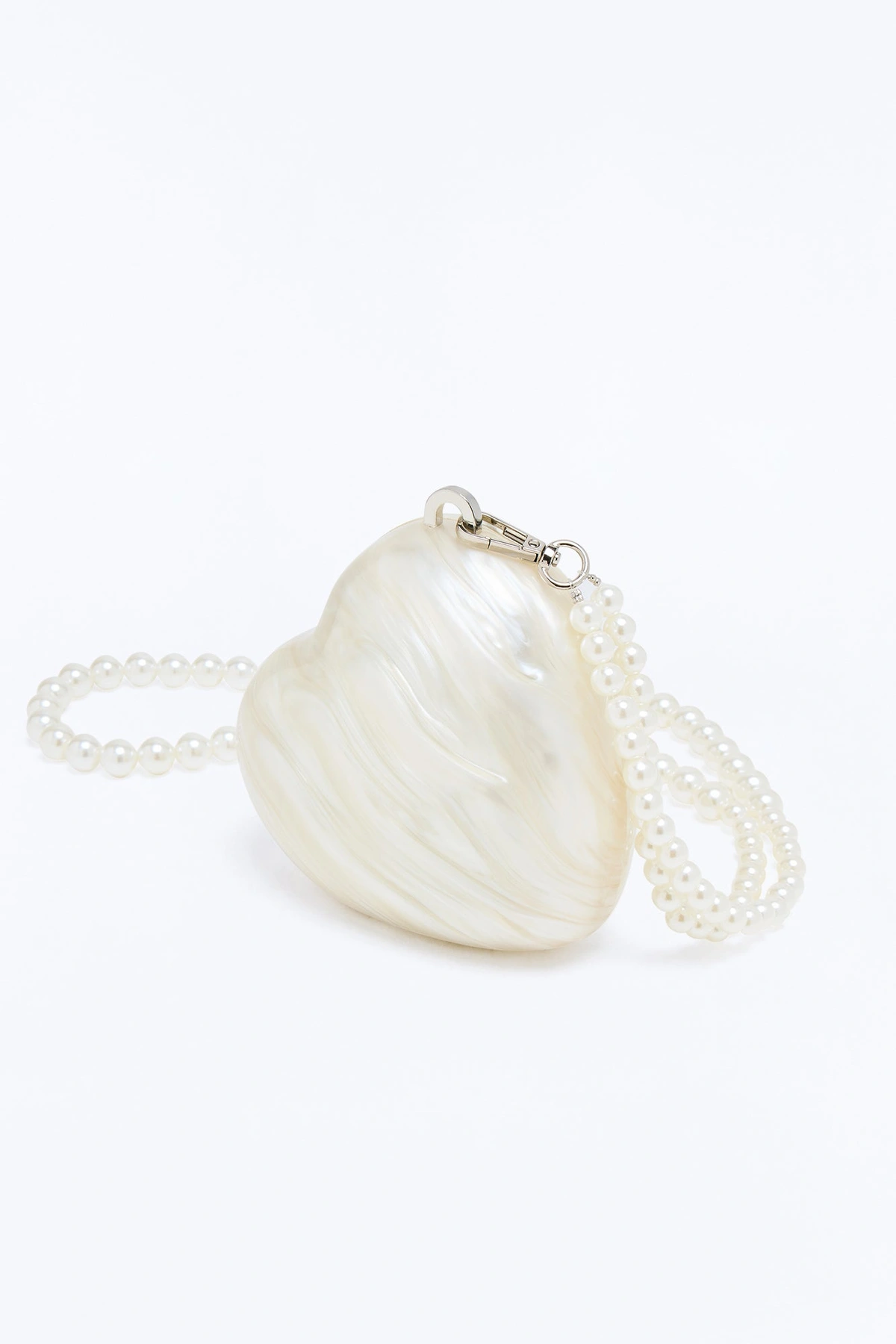 My Heart To Hold Novelty Clutch - Ivory — Marfim