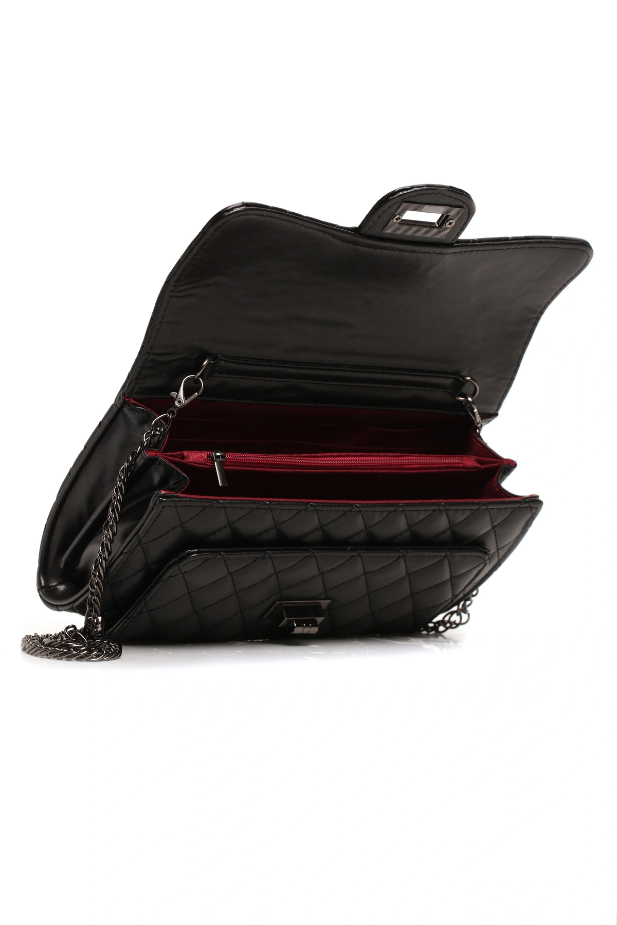 Cushion The Blow Crossbody - Black — Preto