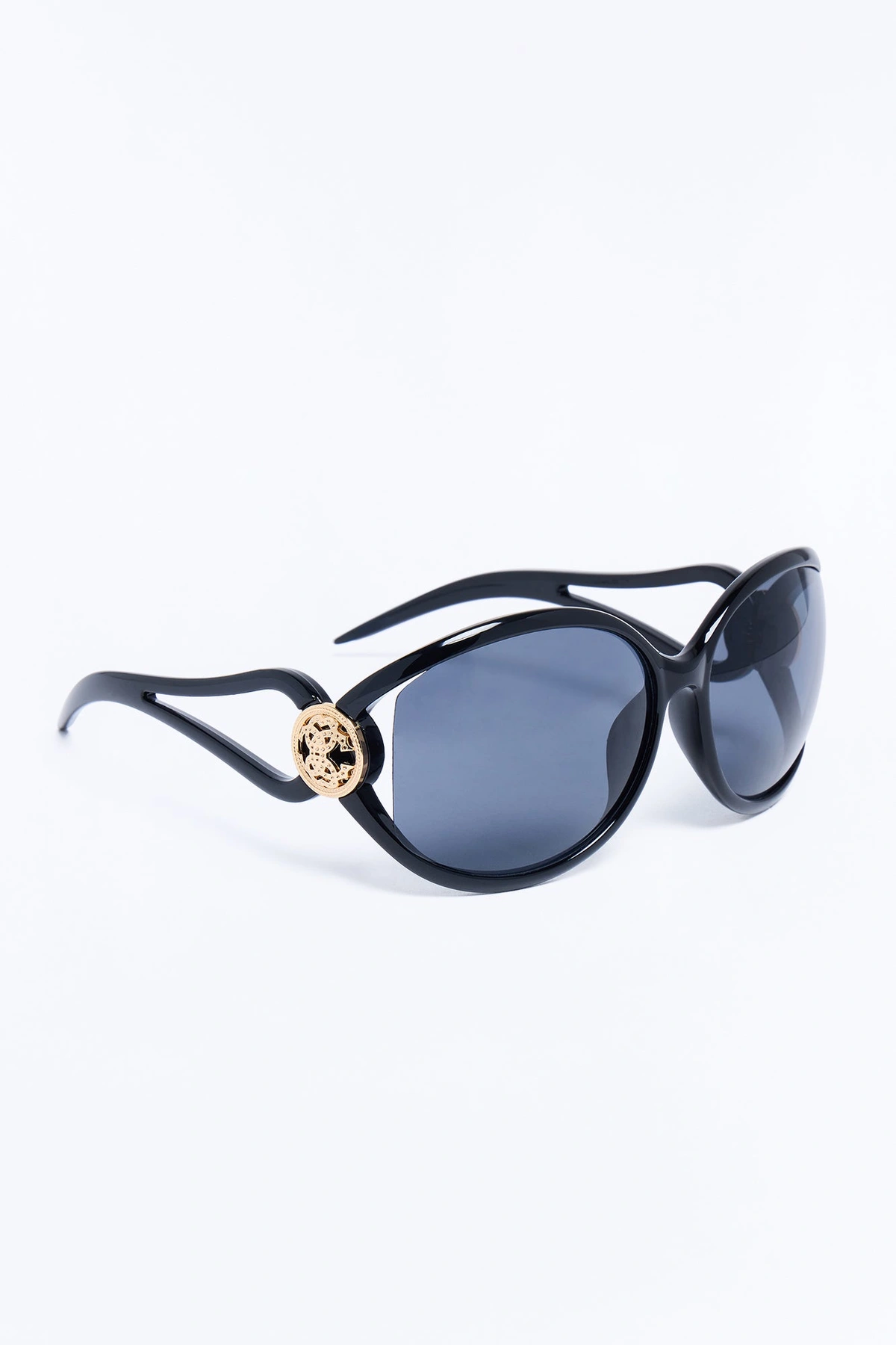 La Belle Vie Sunglasses - Black — Preto