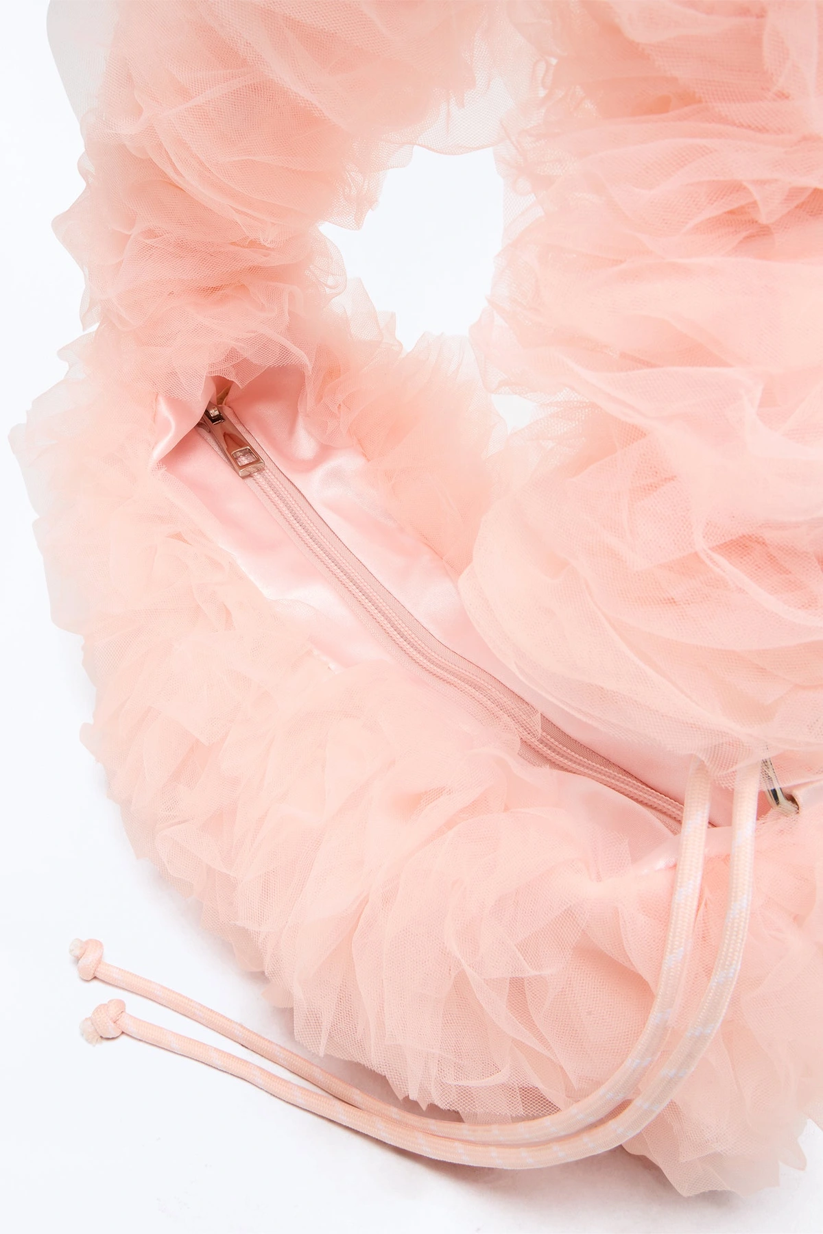 On Cloud Nine Ruffle Shoulder Handbag - Blush — Blush