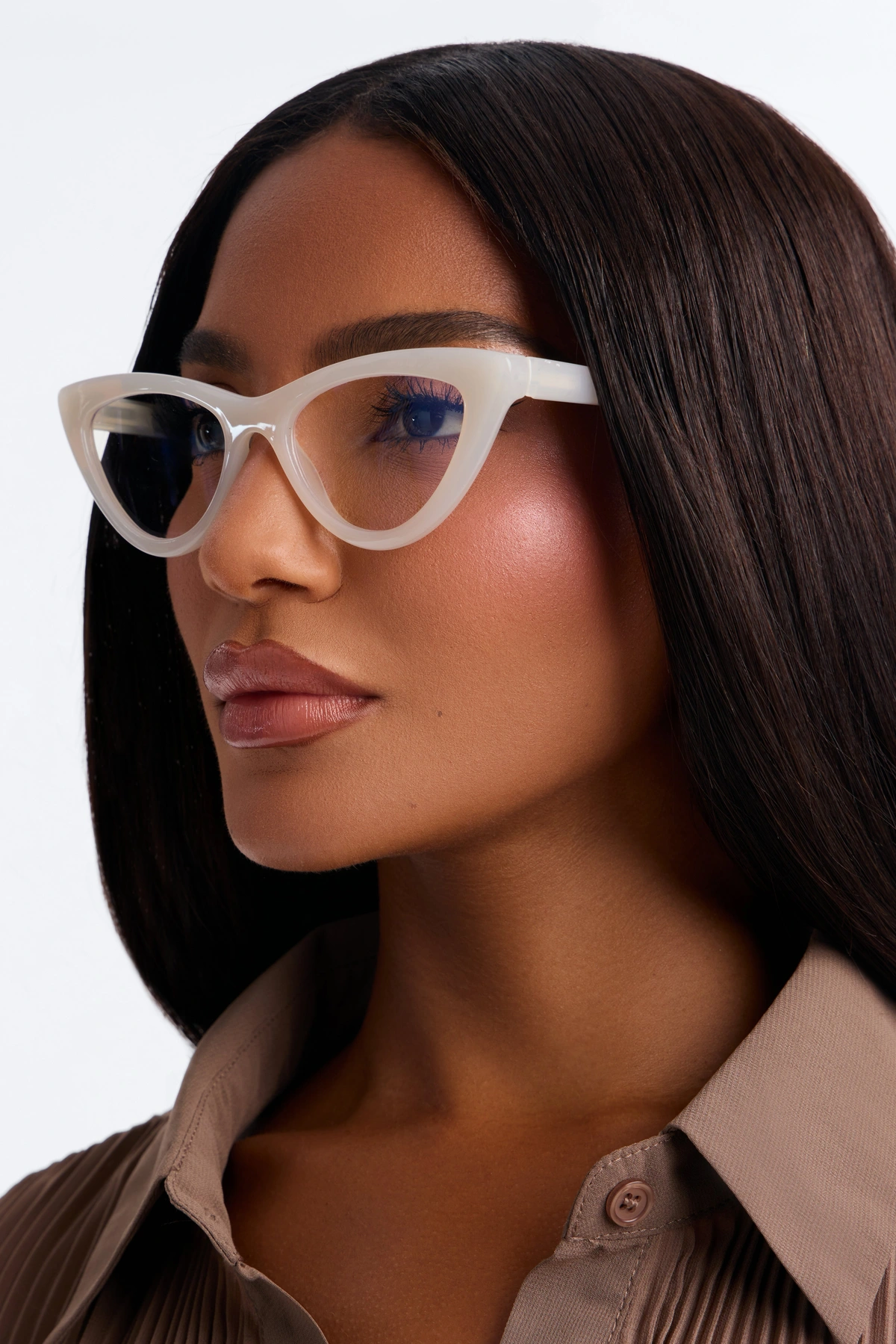 Daily Grind Blue Light Glasses - Off White — Off Branco