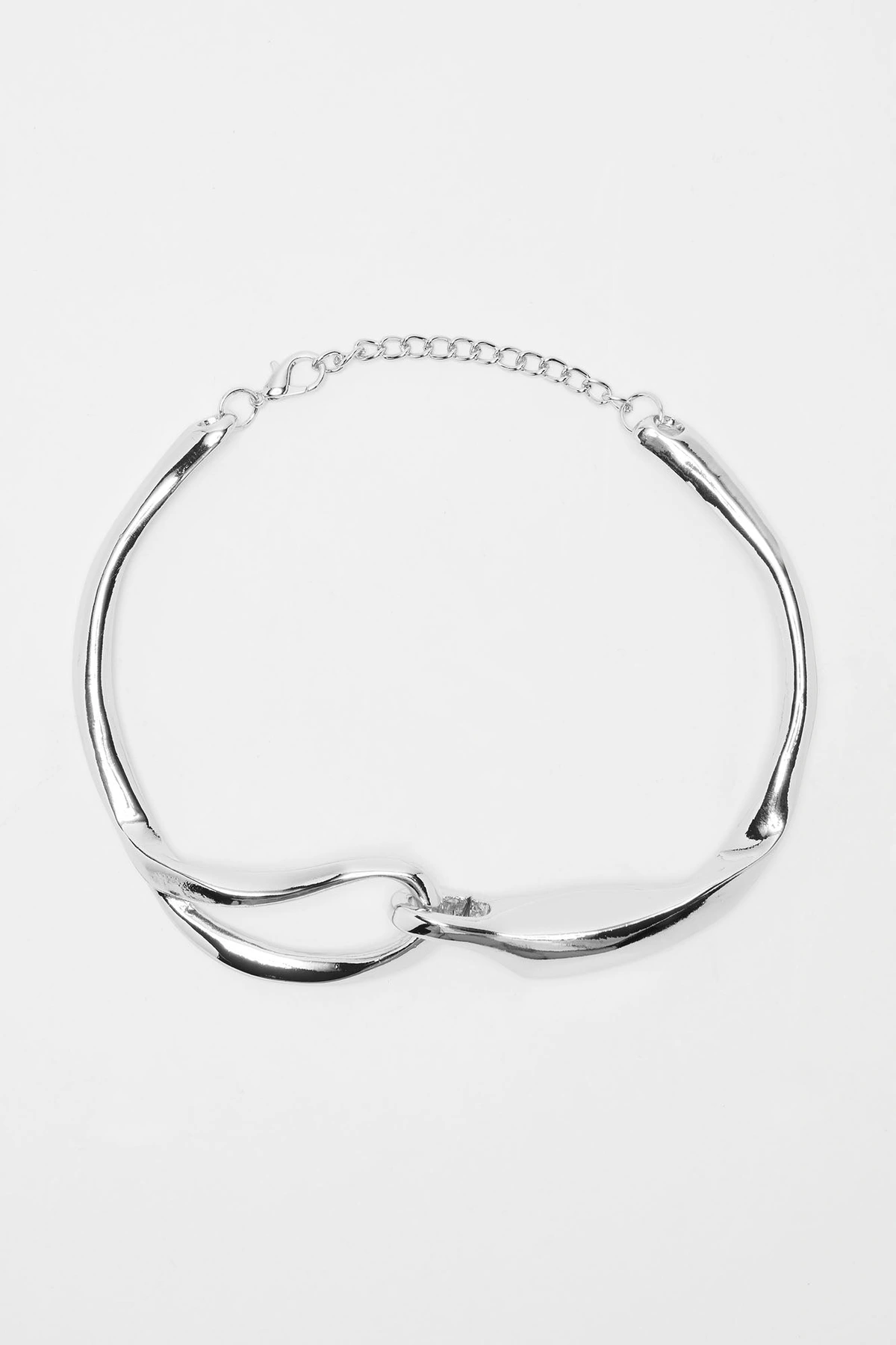 North Of Neptune Necklace - Silver — Prateado