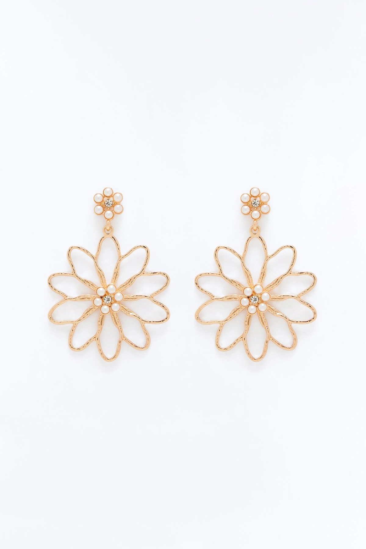 Wildflower Energy Earrings - Gold — Dourado