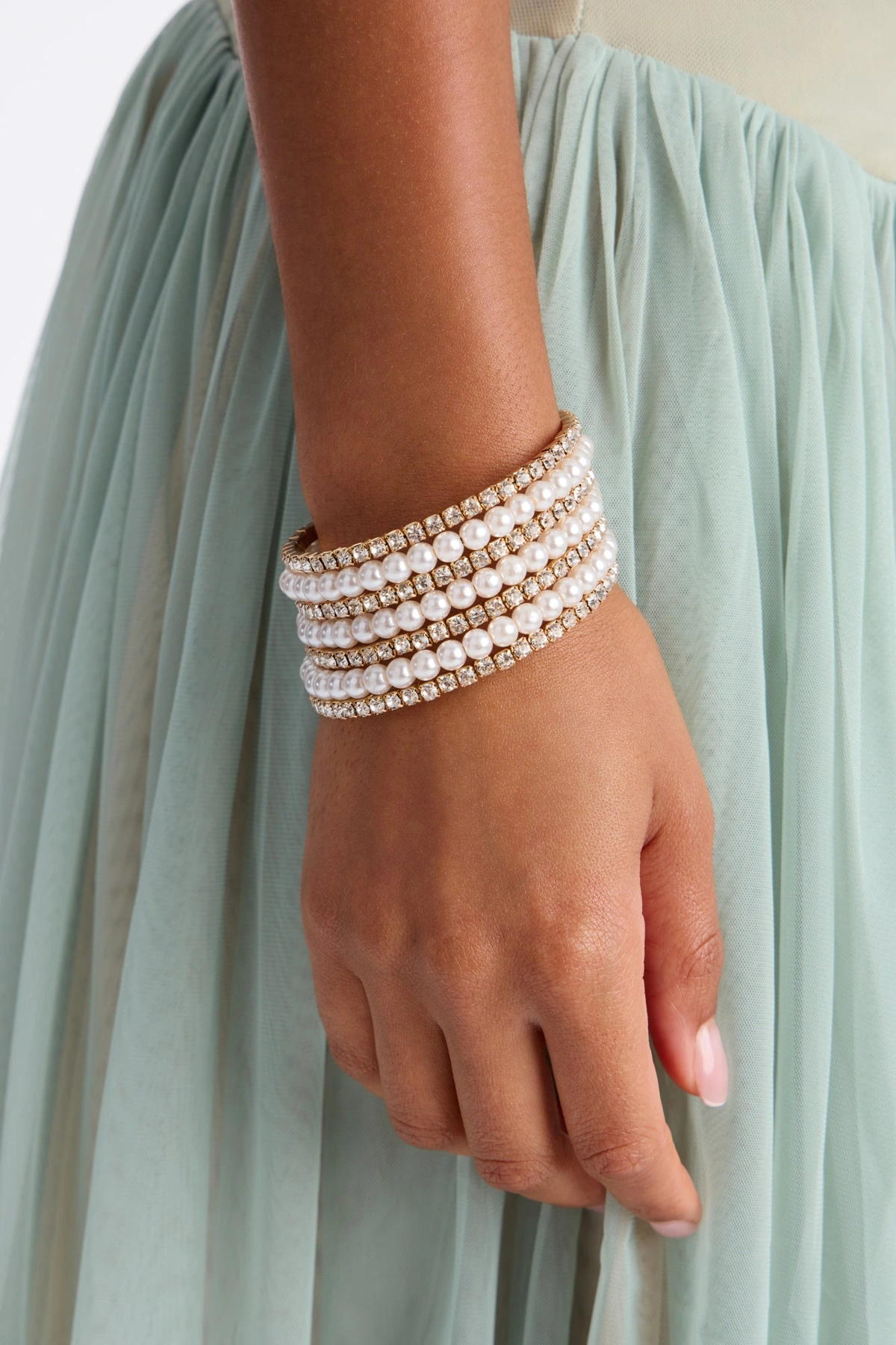 Special Event Wrap Around Bracelet - Gold/combo — Dourado/combinação