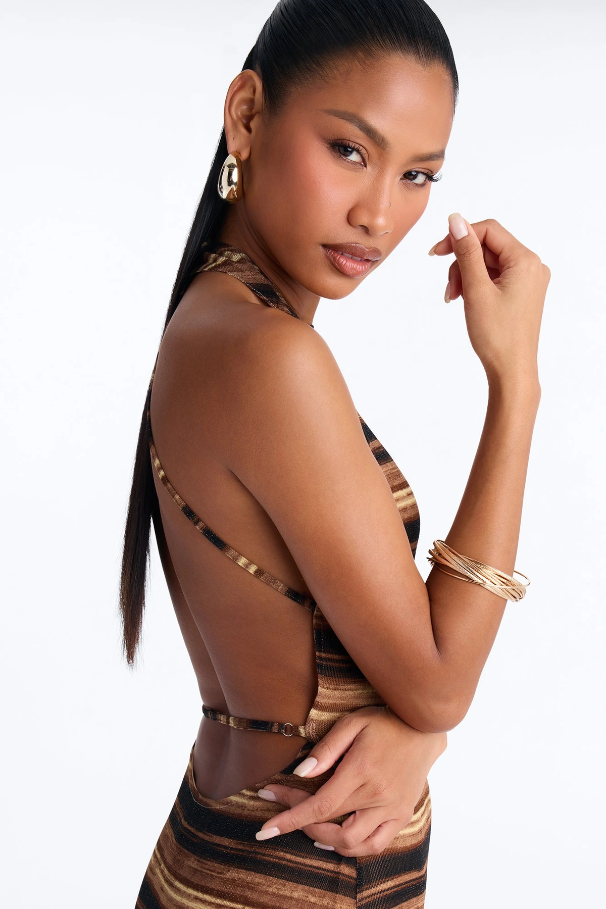 Spiraluxe Bracelet - Gold — Dourado