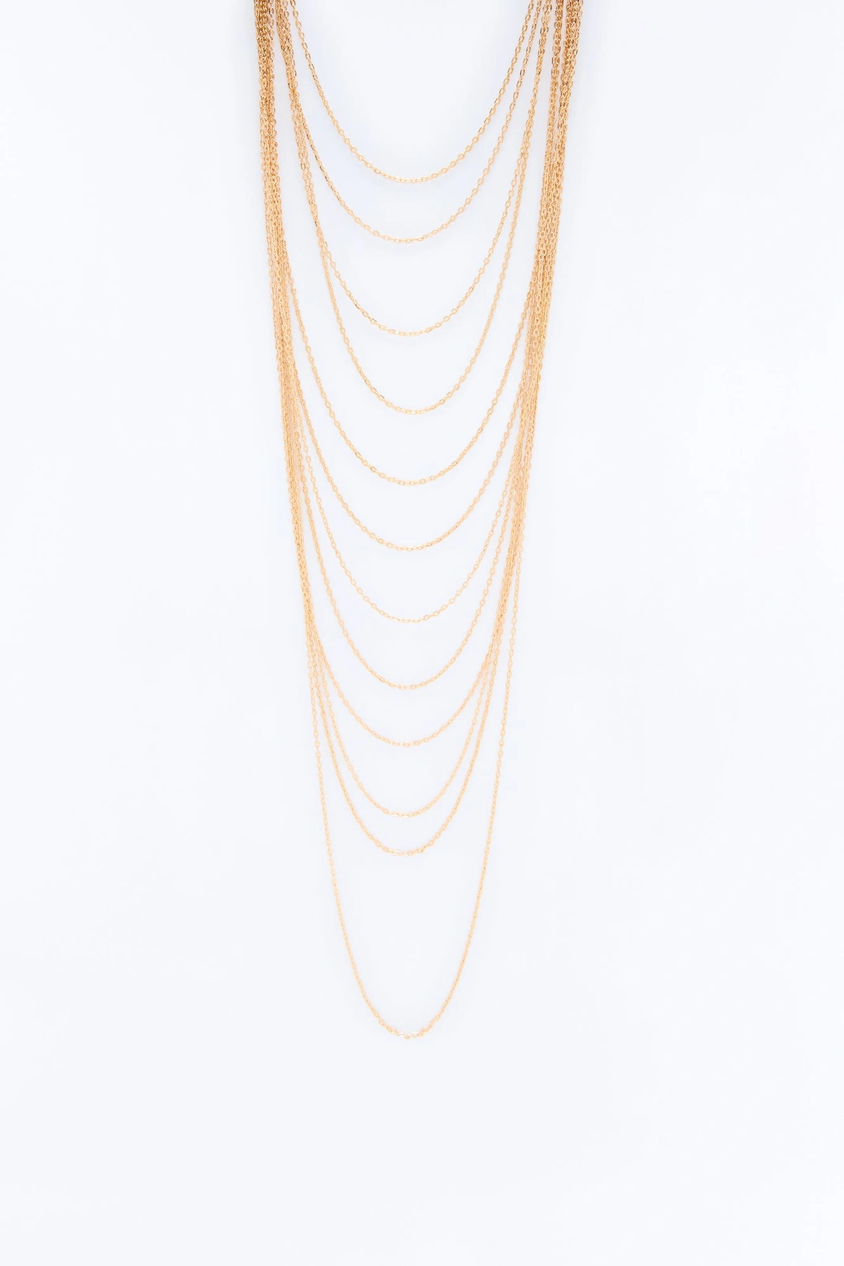Azure Cove Layered Necklace - Gold — Dourado