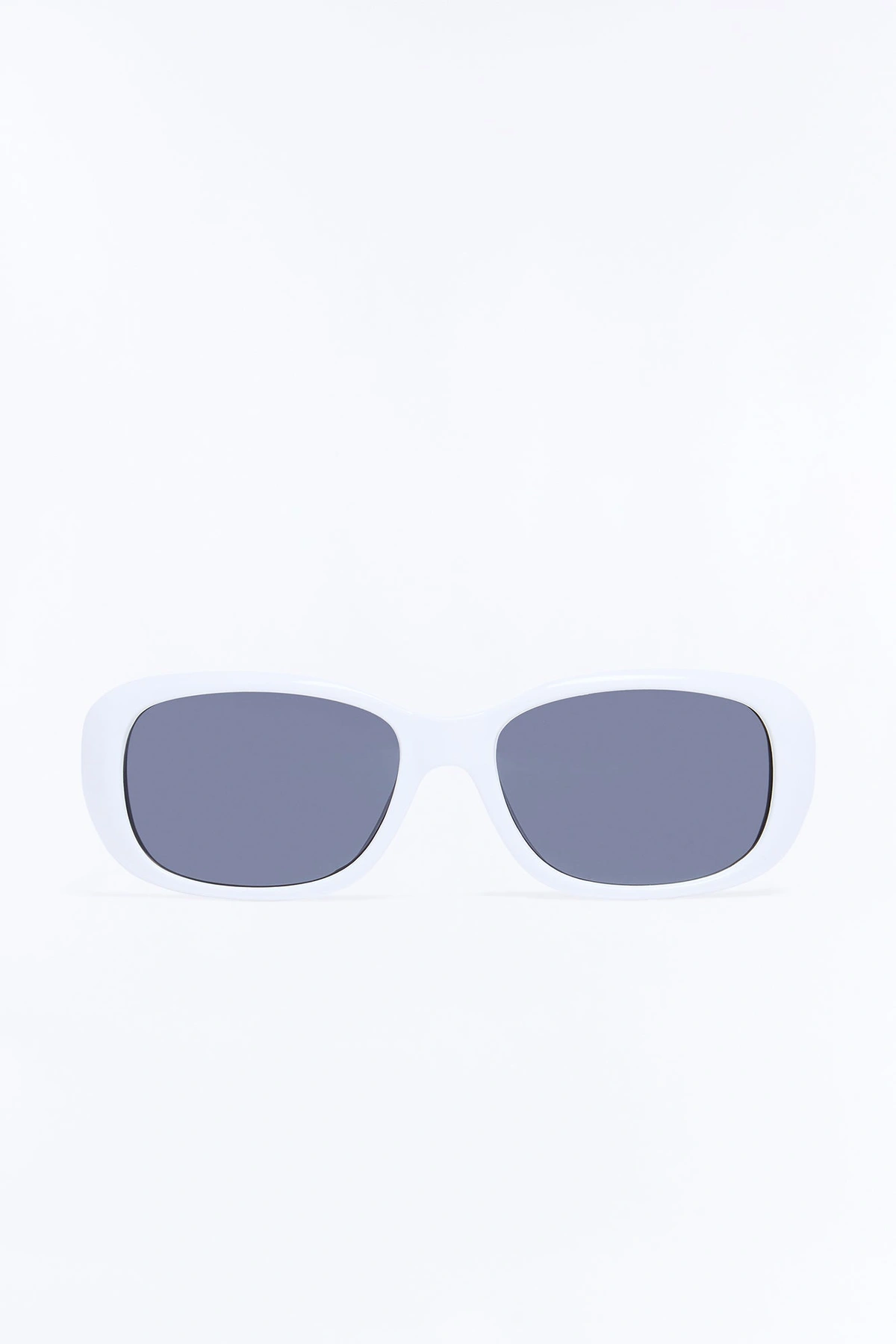 Not Worth The Drama Sunglasses - White — Branco
