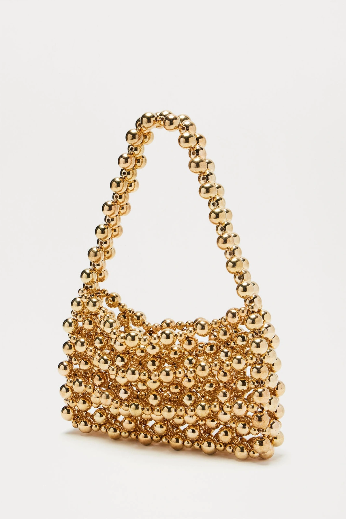 Double Bubble Fizz Handbag - Gold — Dourado