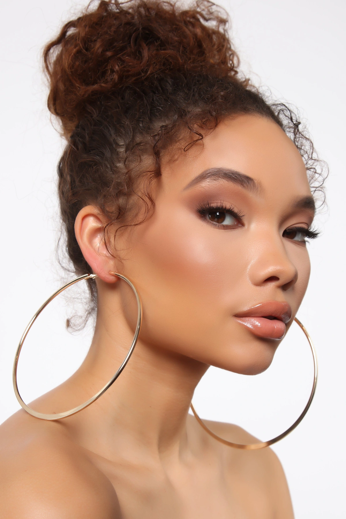 Favorite Pair Hoop Earrings - Gold — Dourado