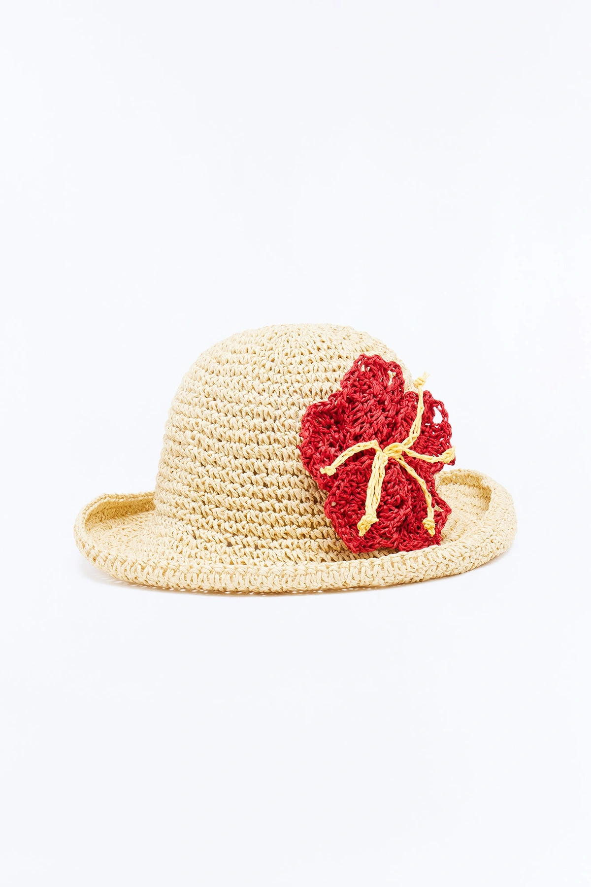 Flower In The Sand Sun Hat - Natural/Combo — Natural/combinação
