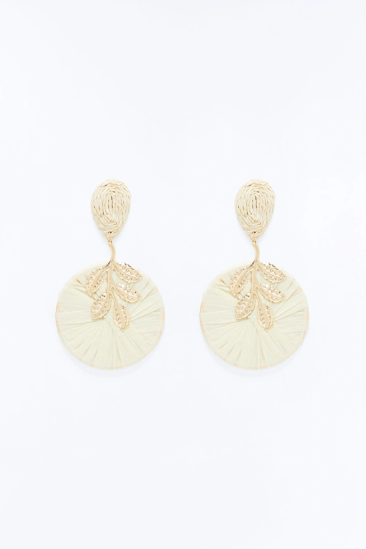 Sunny Bloom Floral Earrings - Ivory/combo — Marfim/combinação