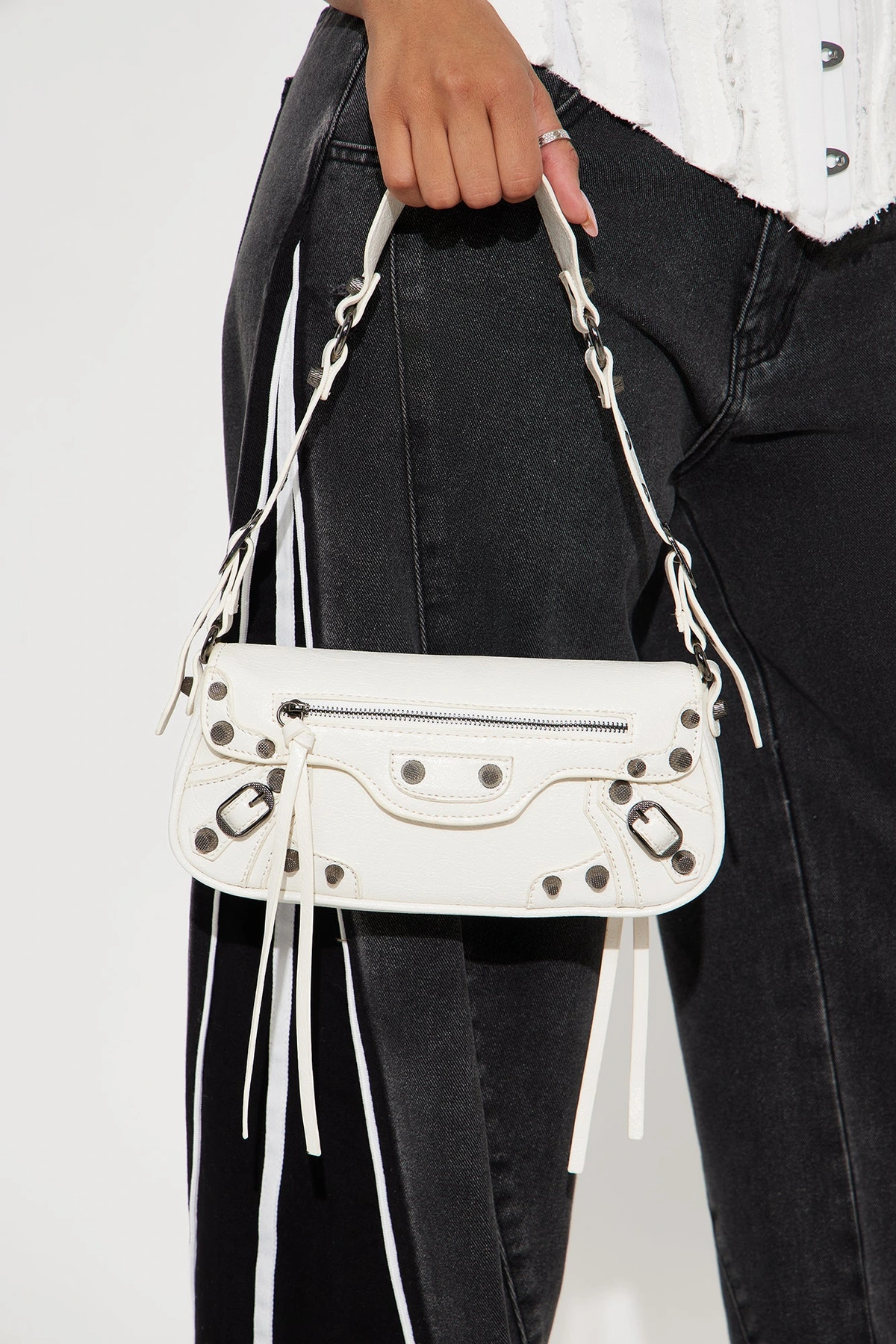 The Most Wanted Shoulder Bag - White — Branco