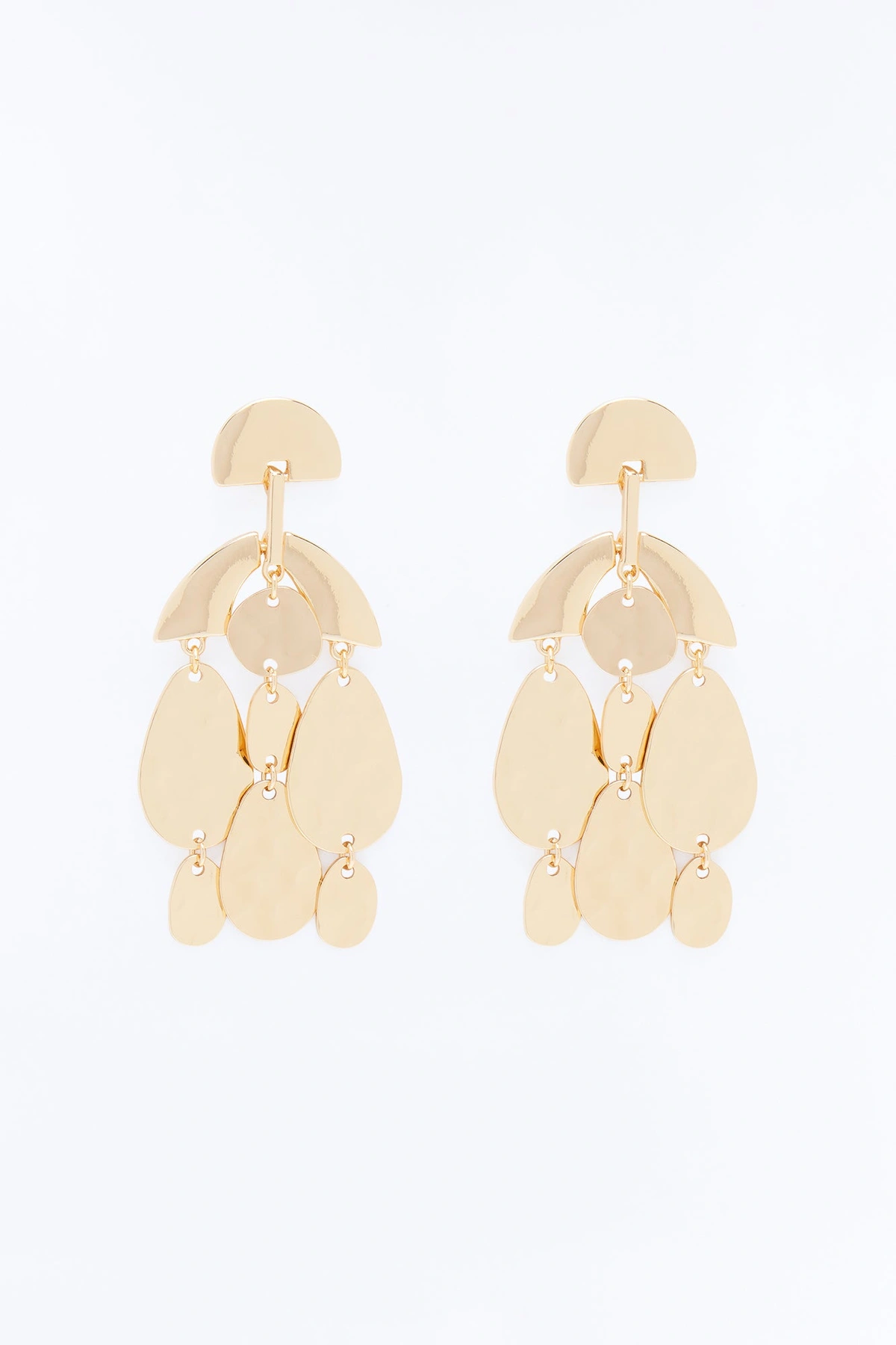 Lilly Drop Earrings - Gold — Dourado