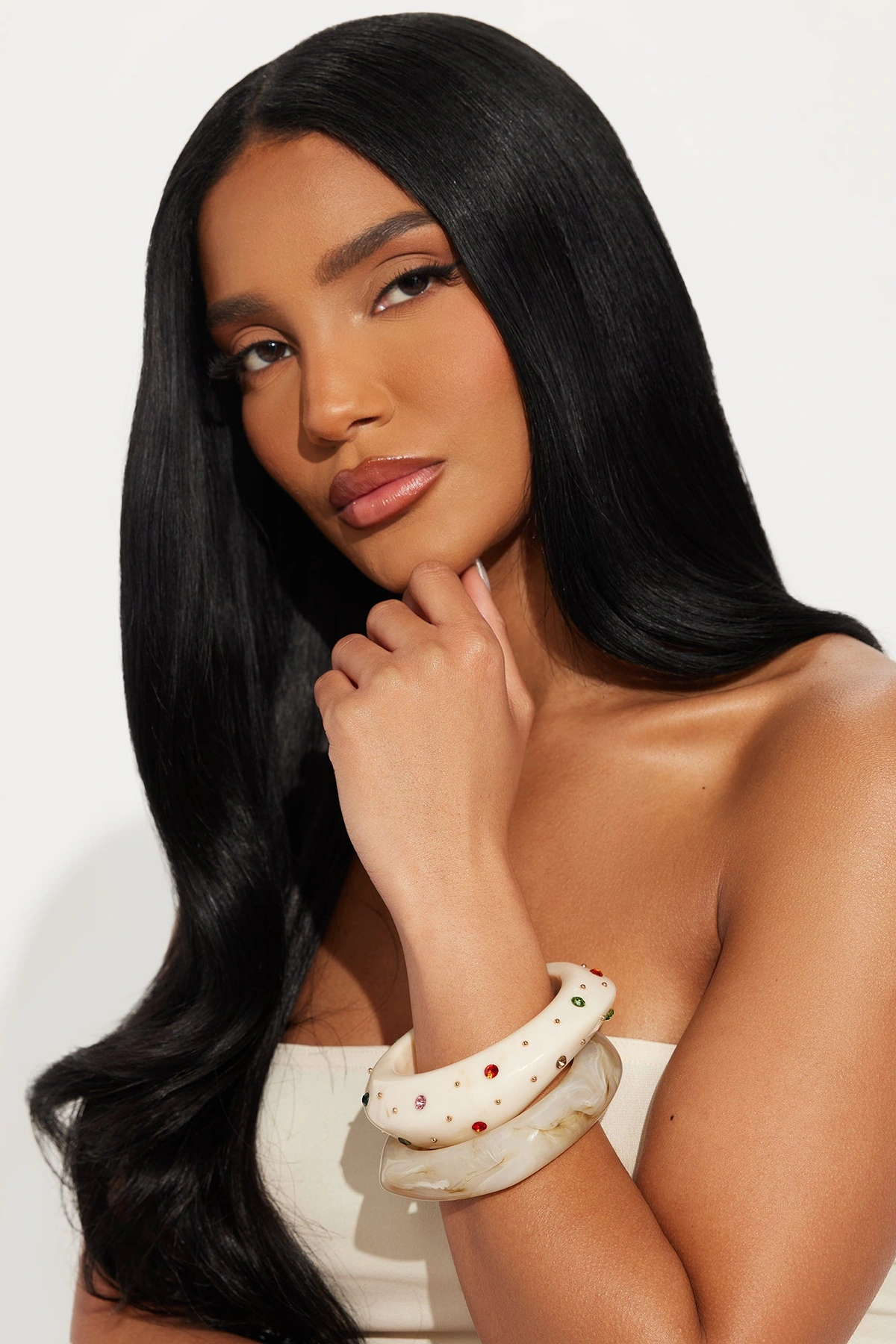 Jemma 2 Pack Bracelet - Ivory/combo — Marfim/combinação