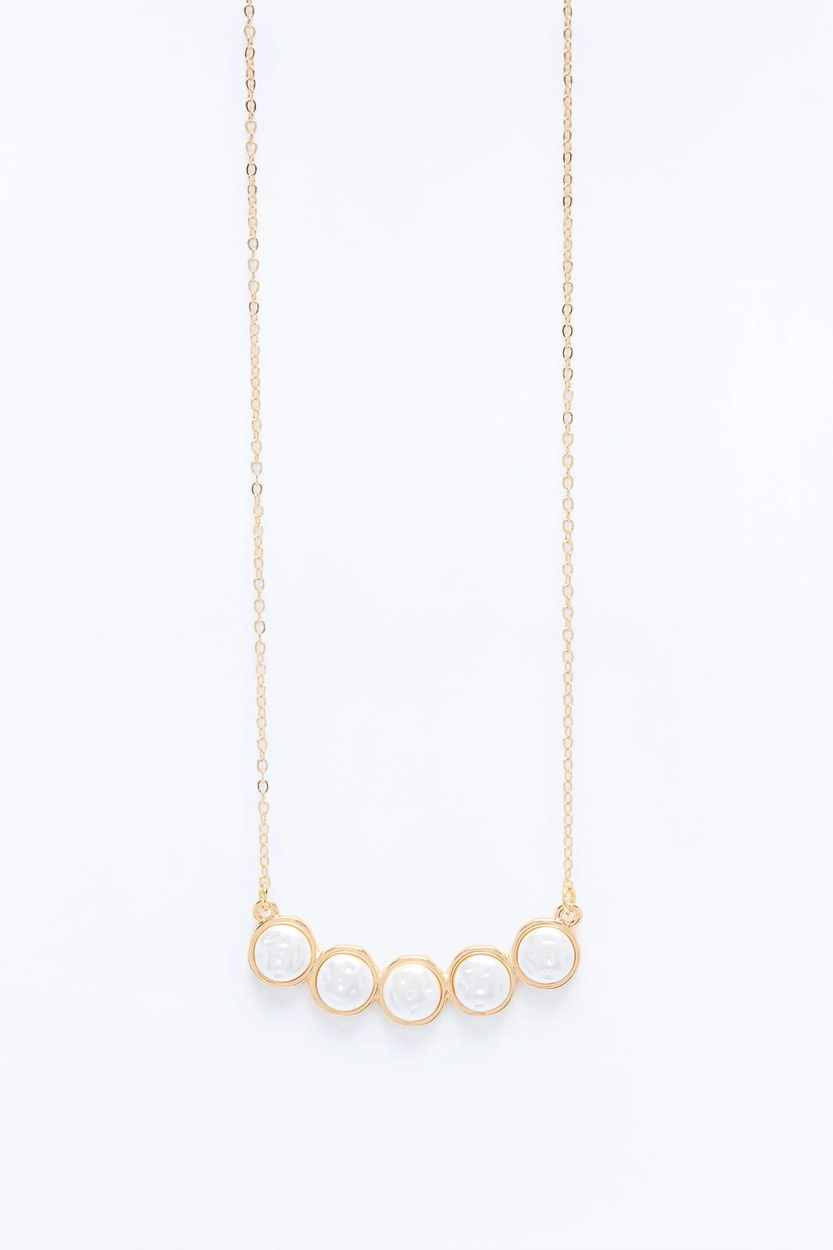 Lucky Pick Pendant Necklace - Gold — Dourado