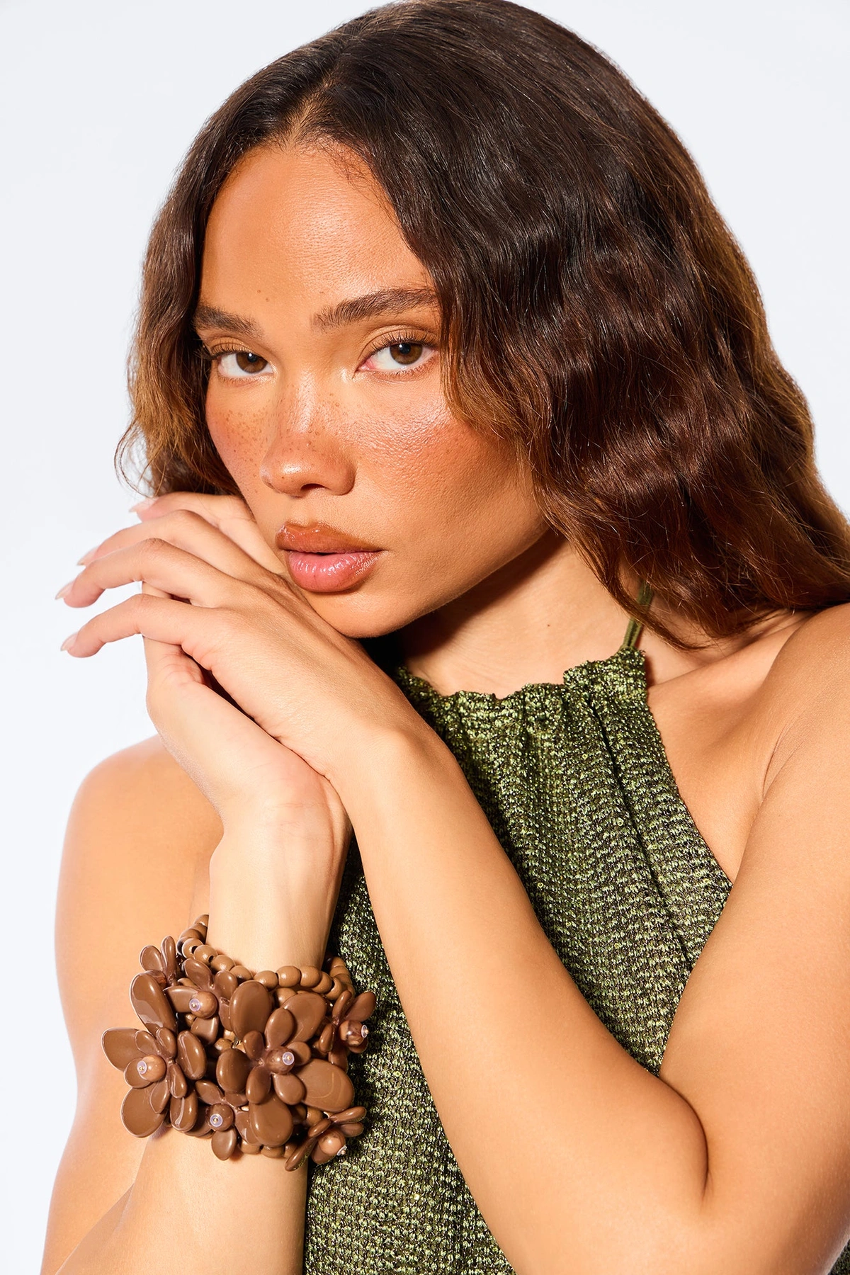 Lily Coast Bracelet - Brown — Castanho