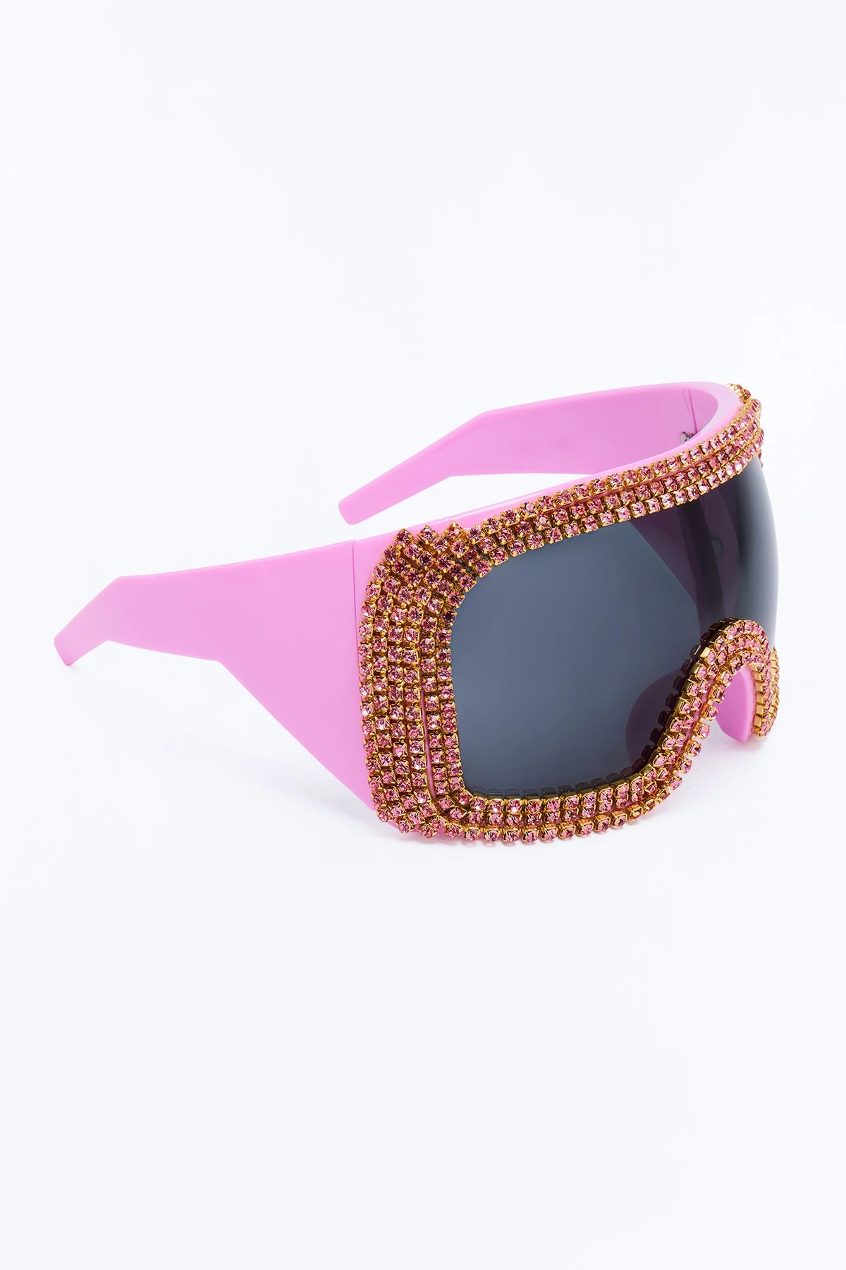 Solar Flare Shield Sunglasses - Pink — Rosa