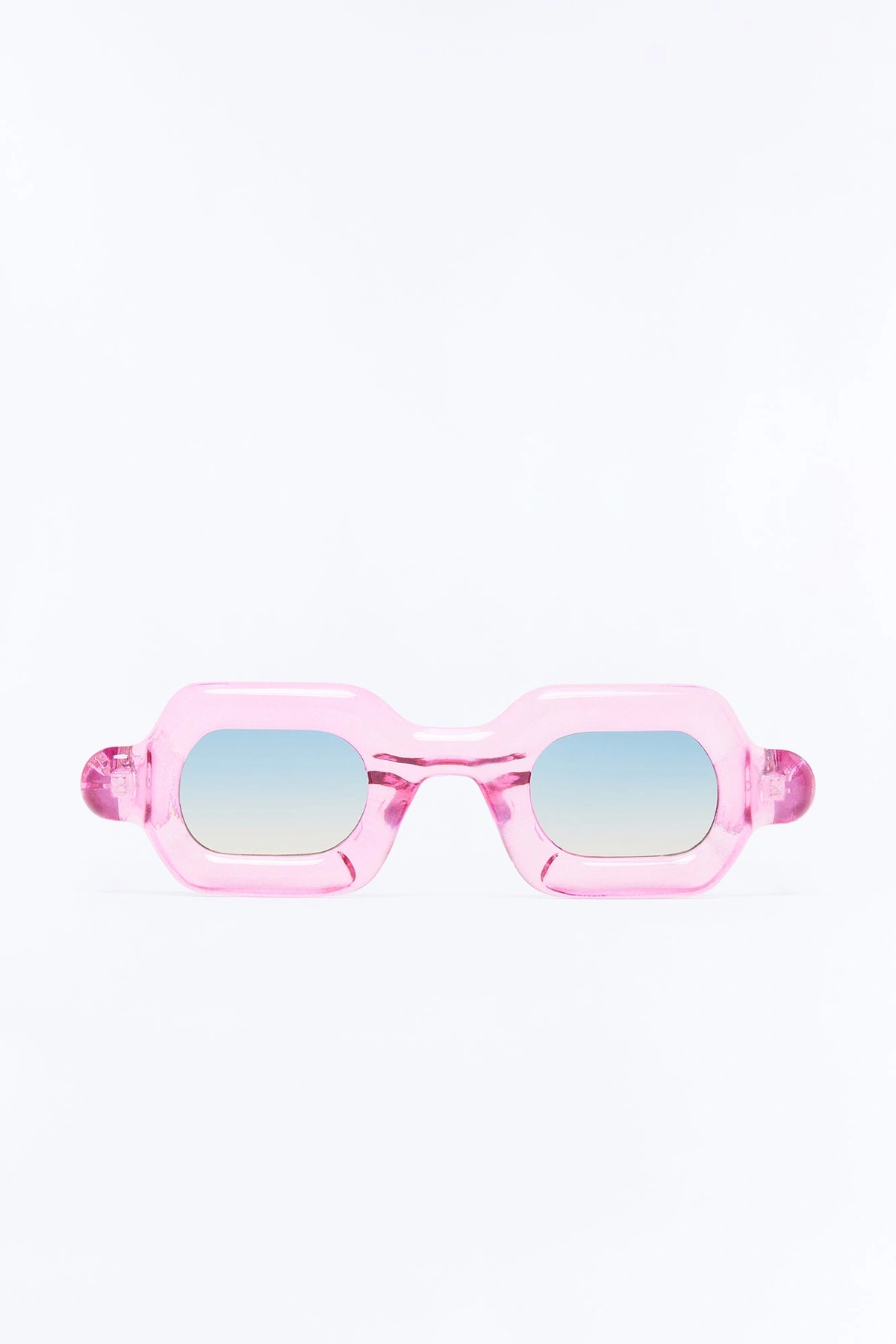 Gummy Bear Square Sunglasses - Pink — Rosa