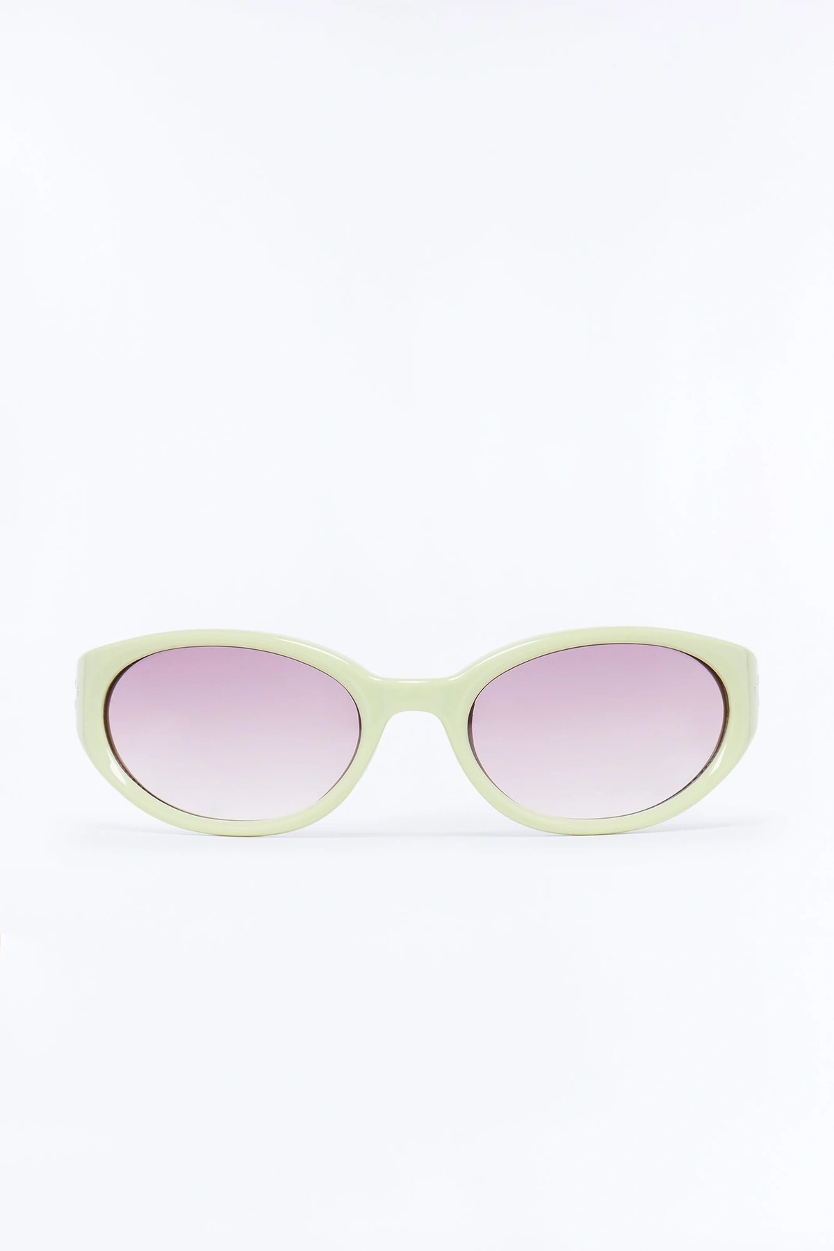Norman Shield Sunglasses - Green — Verde