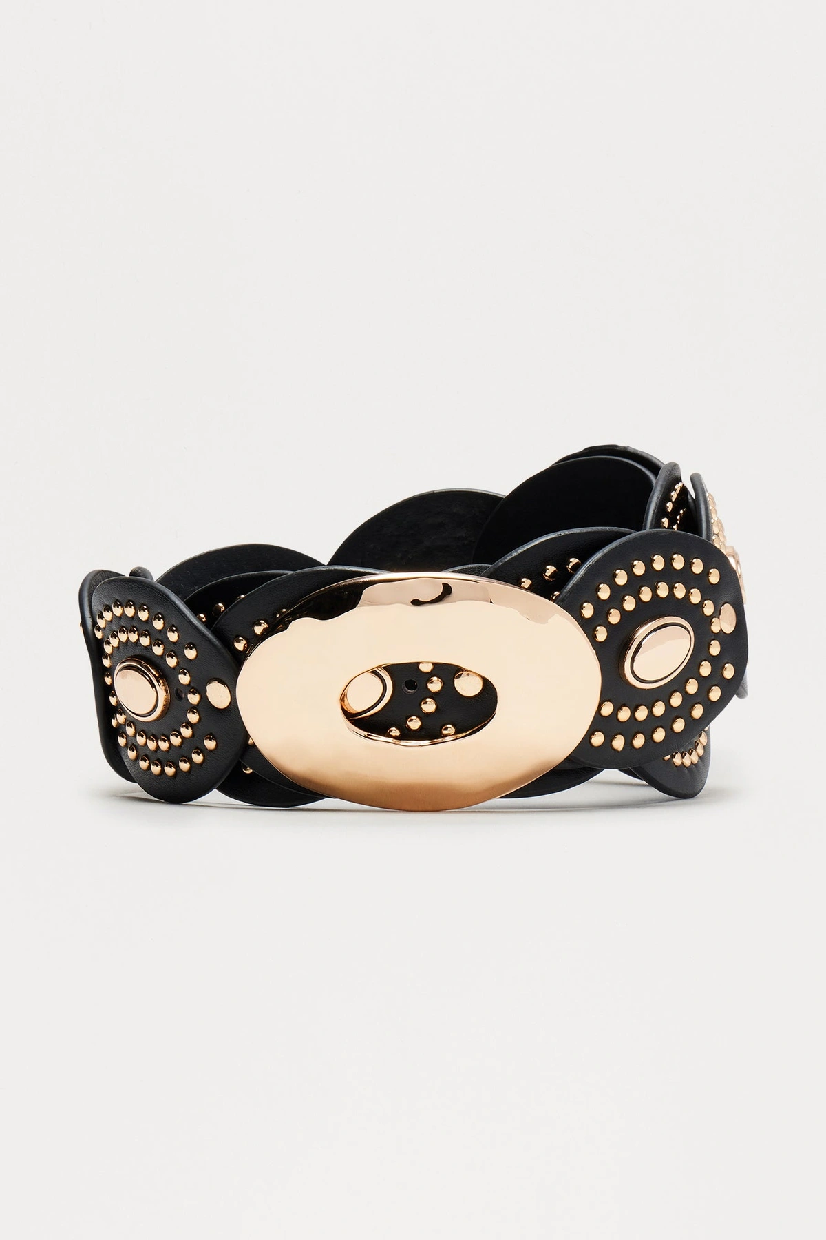 Moving Freely Wide Belt - Black — Preto