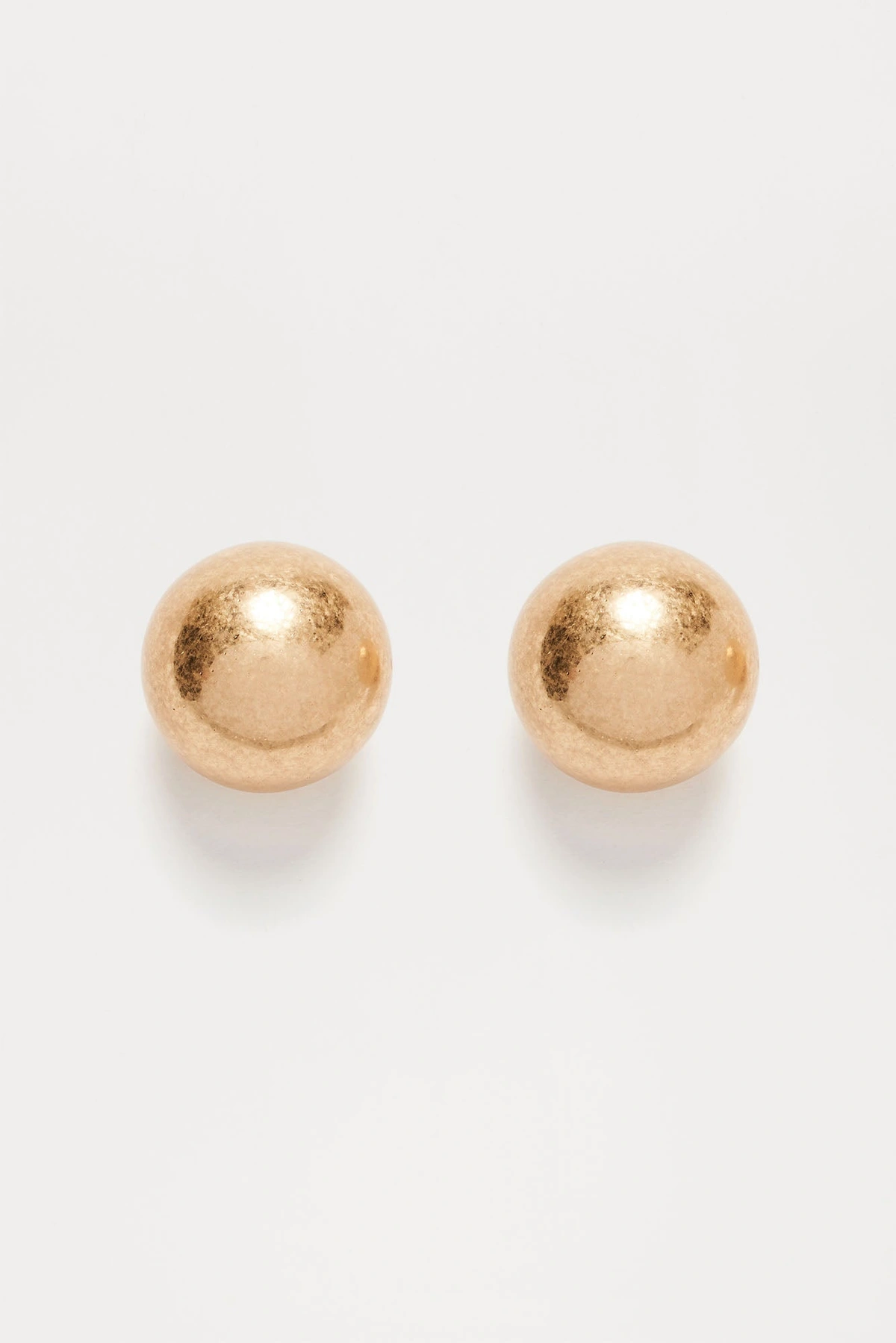 Wrecker Ball Earrings - Gold — Dourado