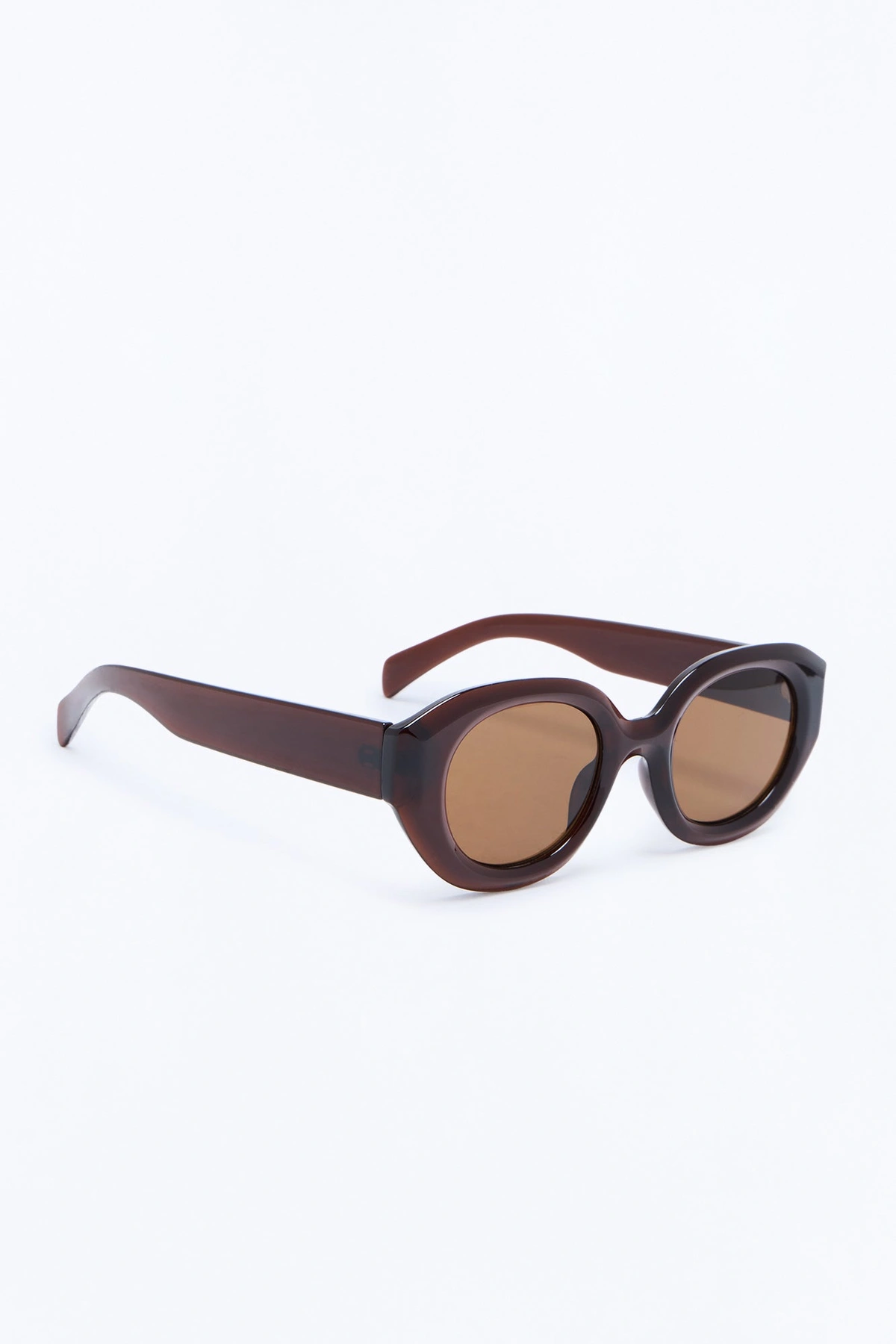 Change Your Mind Sunglasses - Brown — Castanho