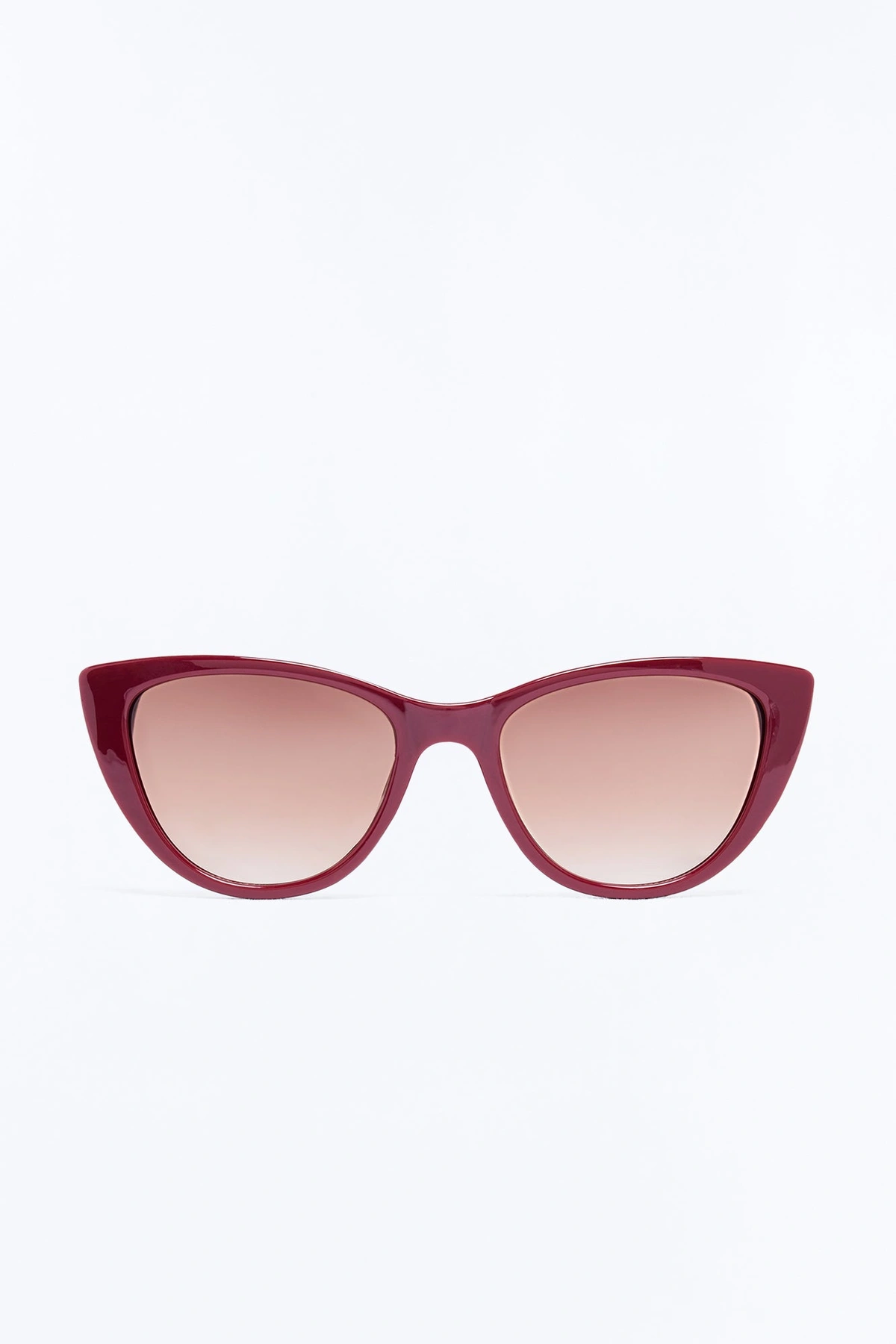 Hiding In The Shadow Sunglasses - Burgundy — Bordô