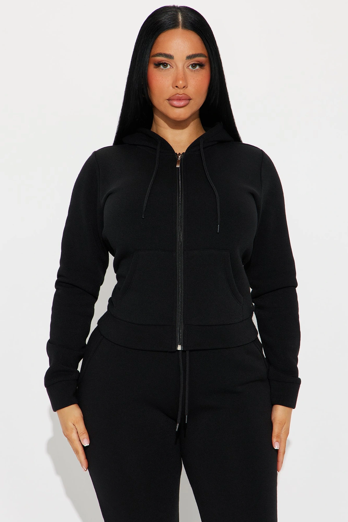 Candace Lounge Set - Black — Preto