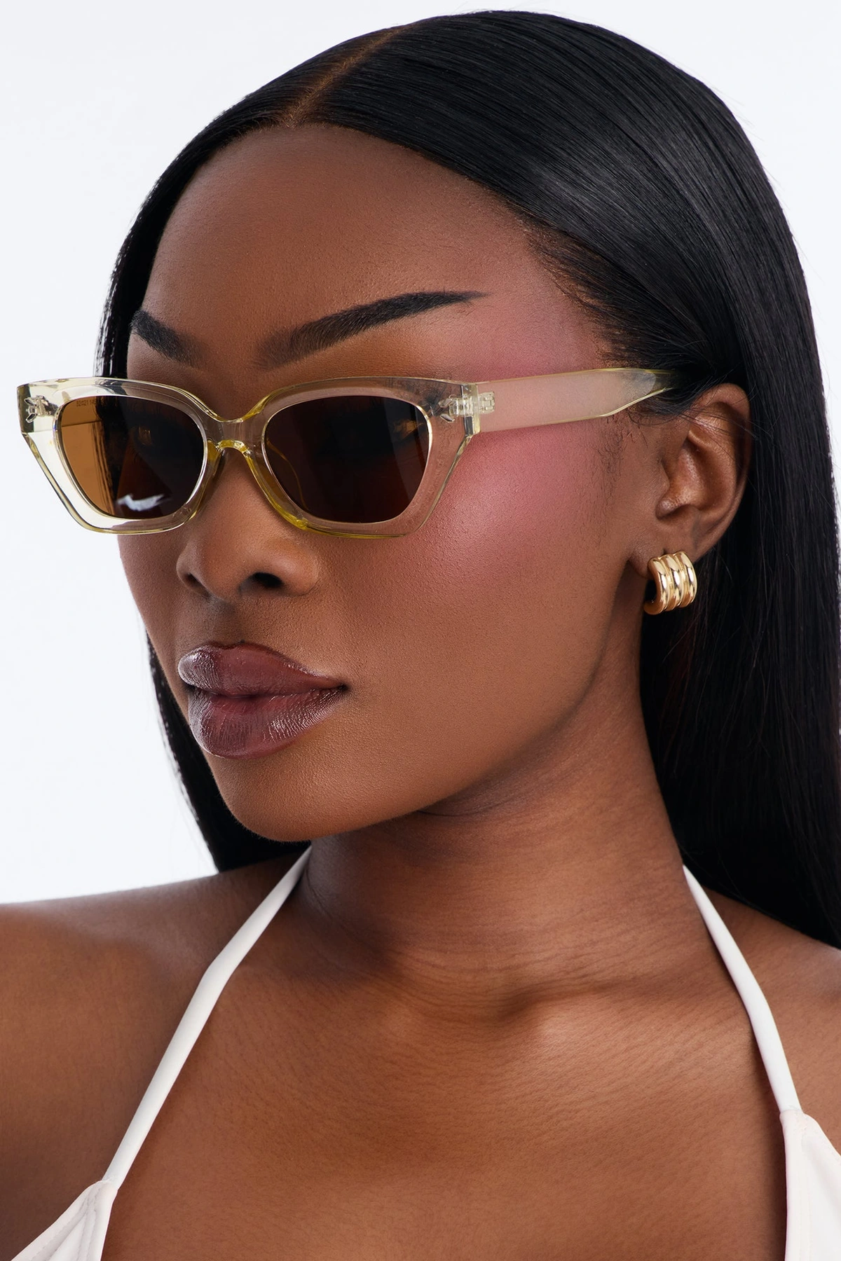 Summer Love Sunglasses - Yellow — Amarelo