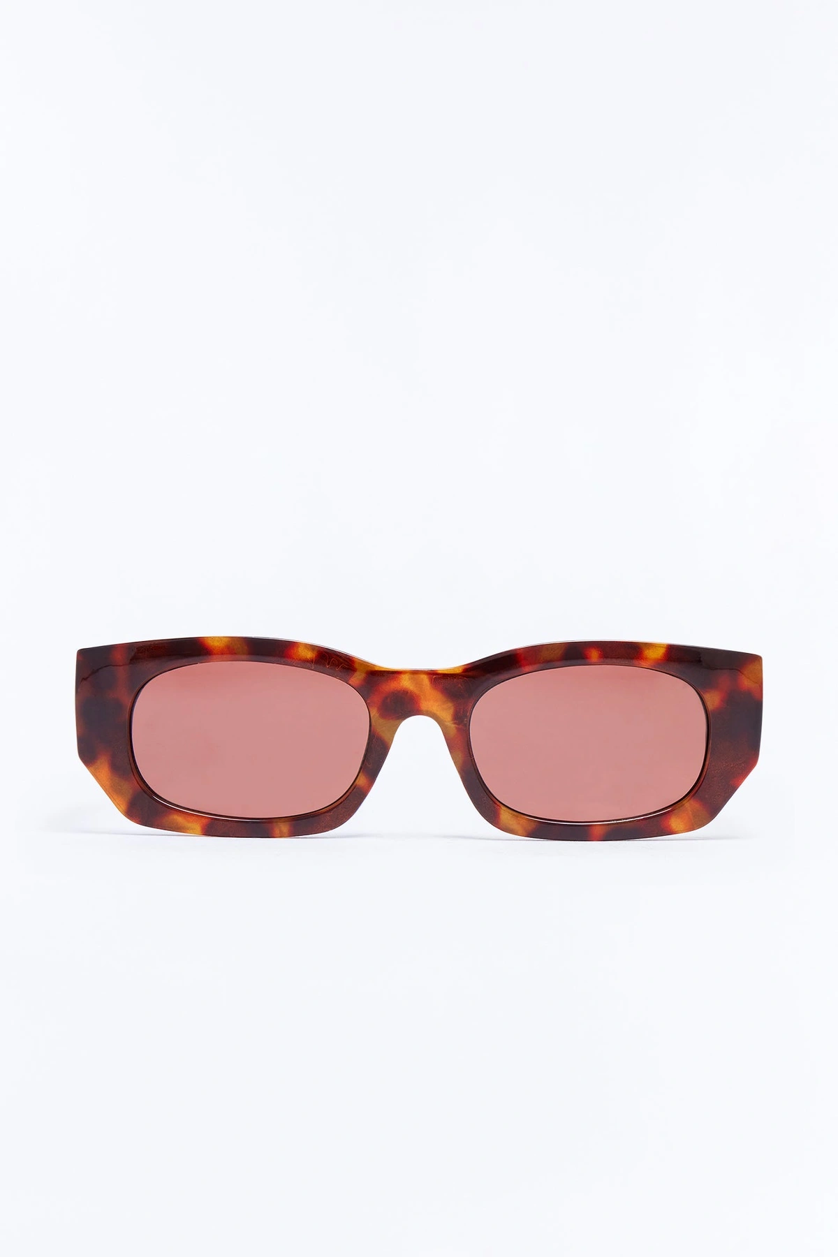 One Of Many Sunglasses - Tortoise/Red — Tortoise/Vermelho